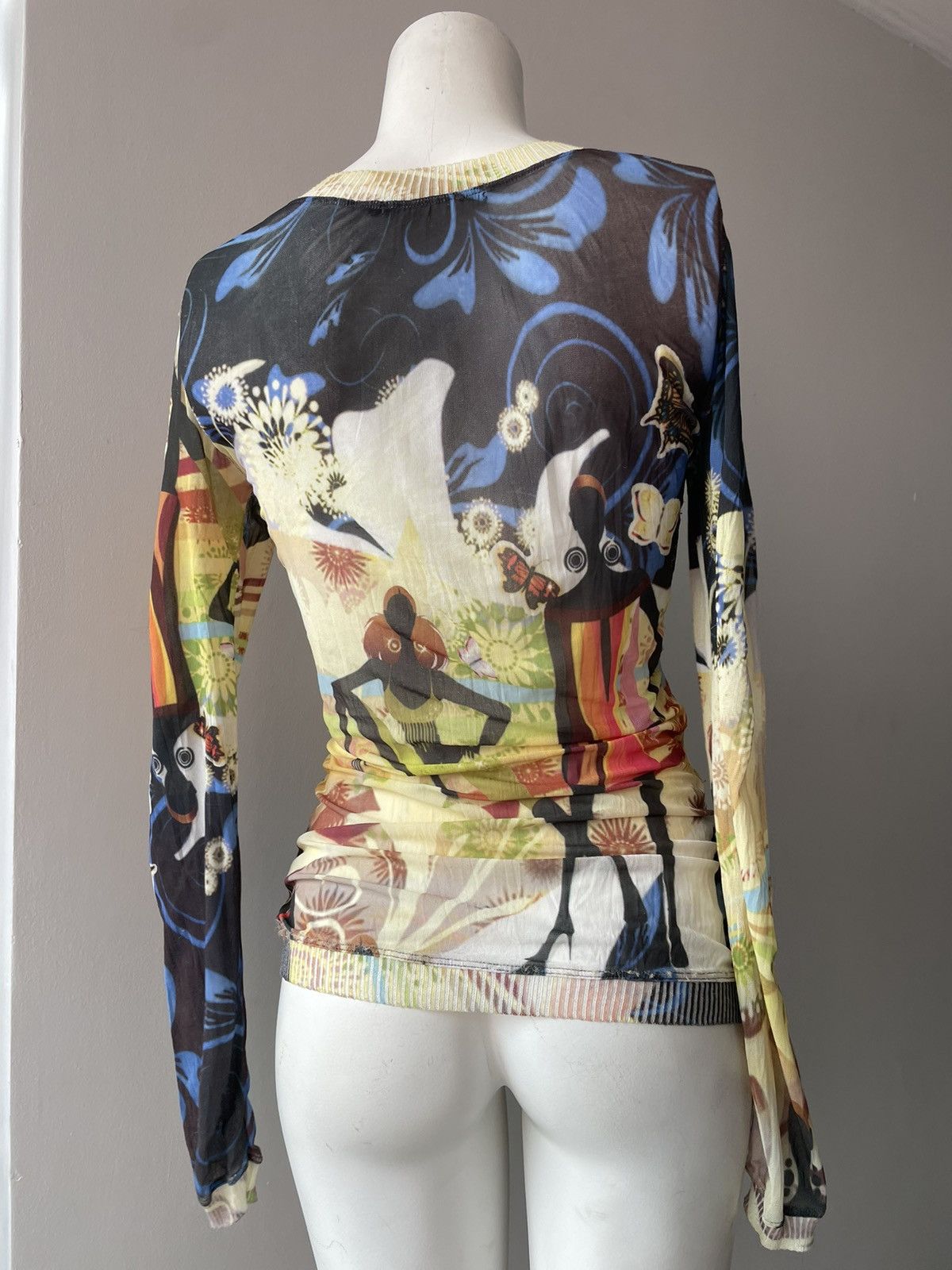 Vintage y2k blouse Size M / US 6-8 / IT 42-44 - 15 Thumbnail