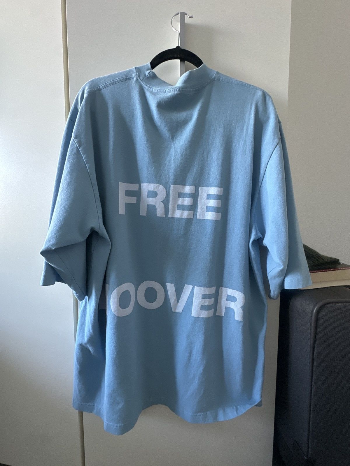 Kanye West Kanye West Drake Free Hoover Benefit Concert Tee Blue 