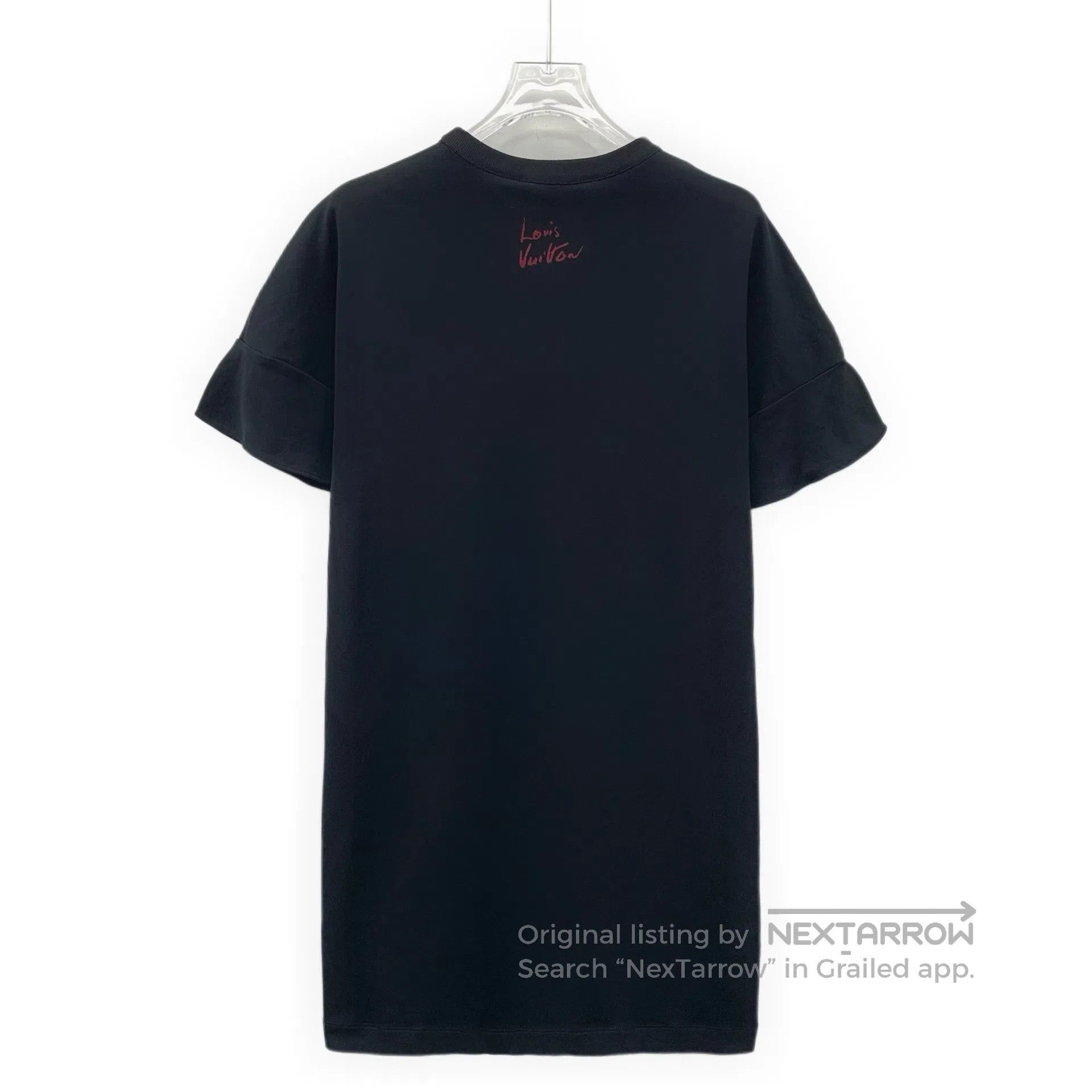 Louis Vuitton Louis Vuitton Black City Fireworks Printed Cotton Round Ne Size US S / EU 44-46 / 1 - 2 Thumbnail