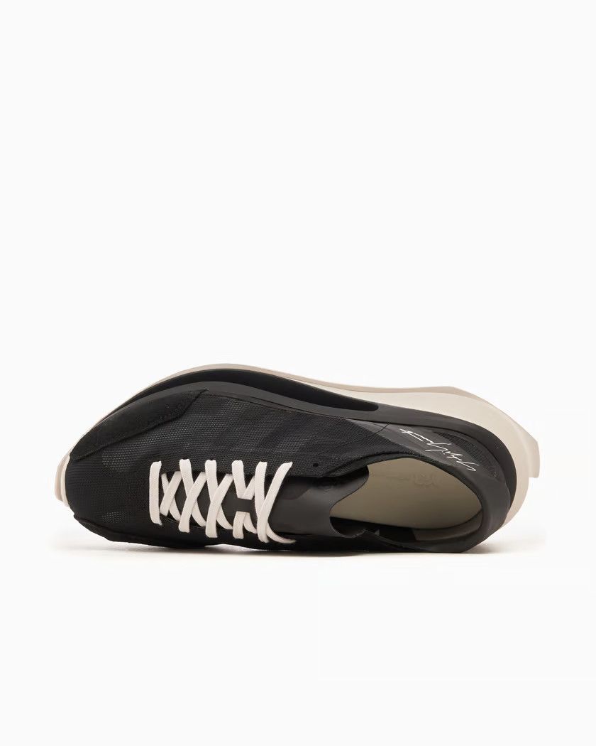 Y-3 × Yohji Yamamoto o1s22i1n0125 S-Gendo Run Low-Top Sneakers in Black Size US 8 / EU 41 - 4 Thumbnail