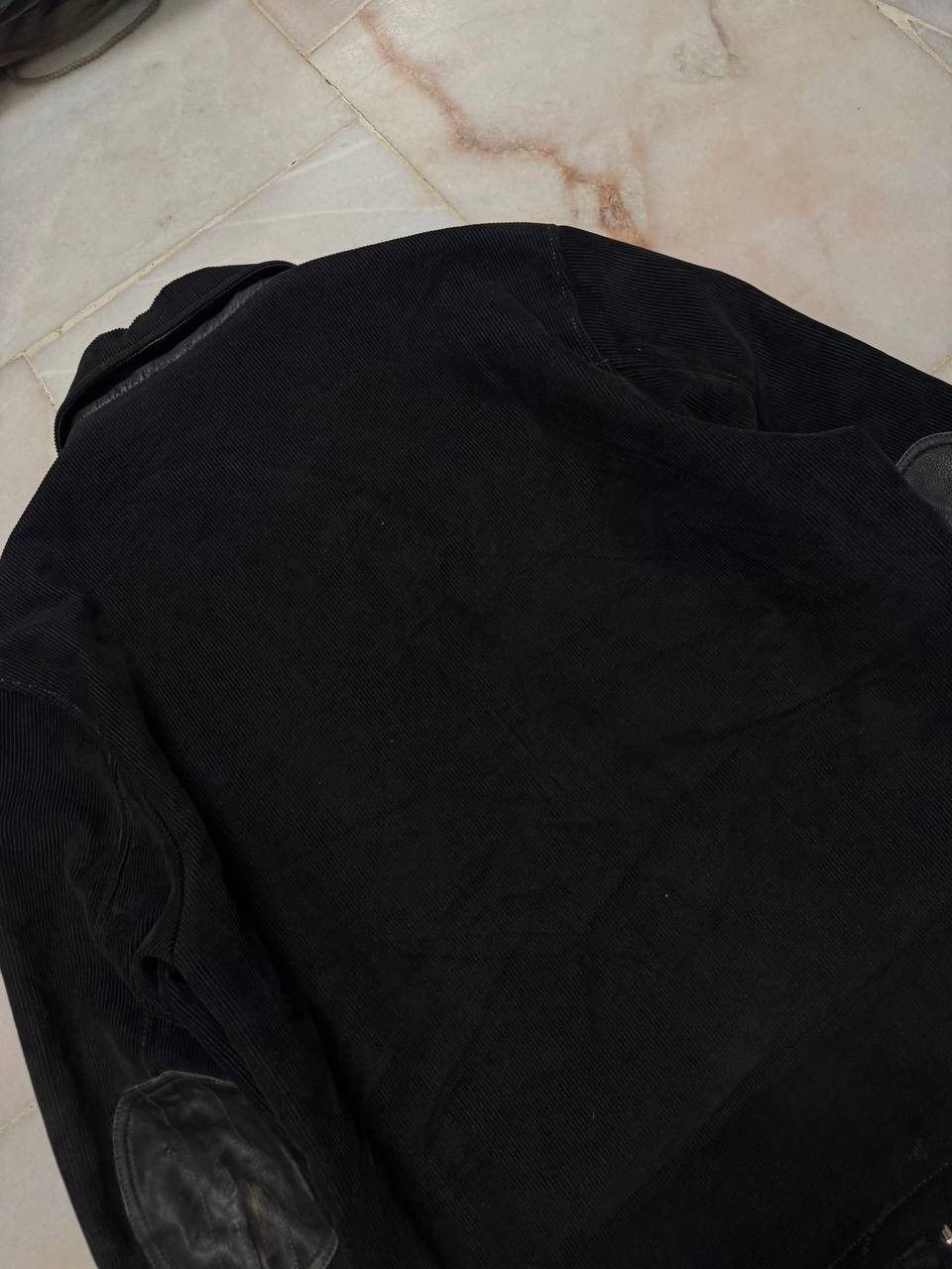 Leather VINTAGE ROTHACHILD ITALY LEATHER SPLIT CODUROI JACKET BLACK Size US L / EU 52-54 / 3 - 17 Thumbnail