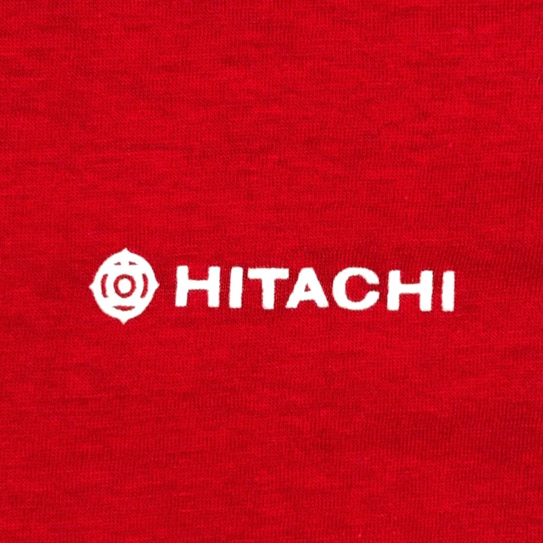 Vintage VINTAGE Hitachi Shirt Adult XS Red 80s Cotton Polyester Blend Crew Neck Short Sleeve Mens Size US XS / EU 42 / 0 - 2 Thumbnail