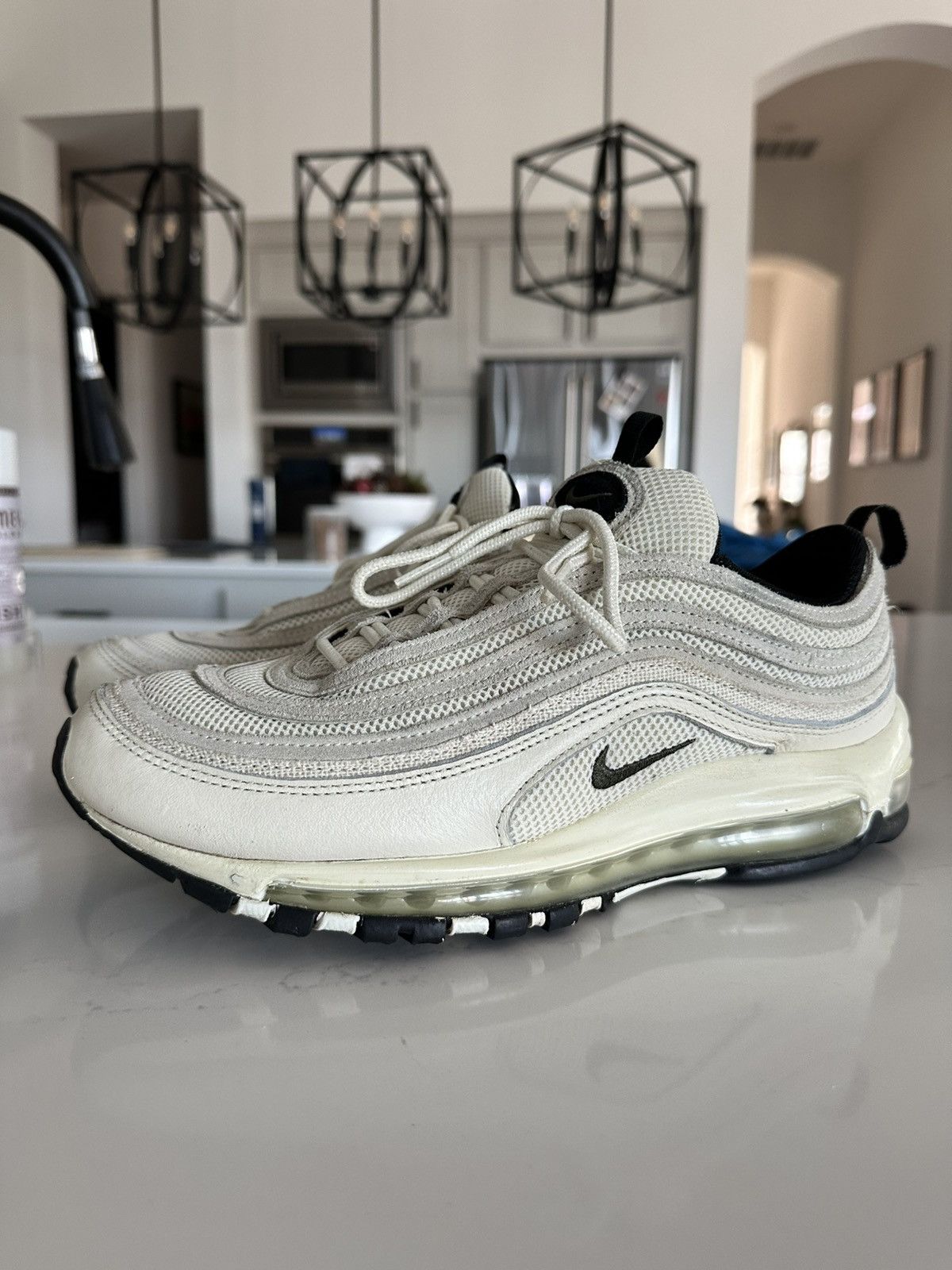 Nike Nike Air Max 97 Coconut Milk Black (Size 9.5) Size US 9.5 / EU 42-43 - 1 Thumbnail
