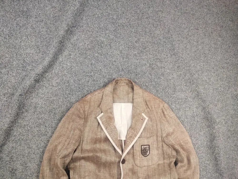 Other Luis Trenker Design textured hemp herringbone Blazer Jacket Size US L / EU 52-54 / 3 - 1 Thumbnail