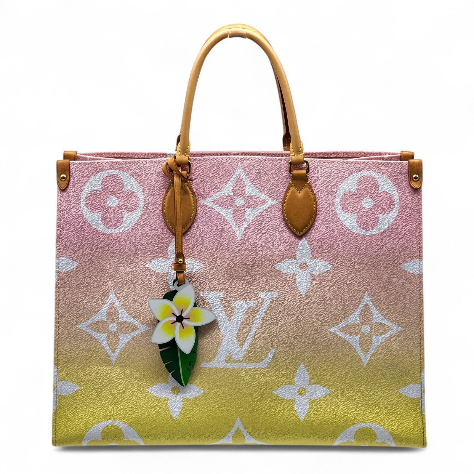 OnTheGo Tote By The Pool Monogram Giant GM Pink