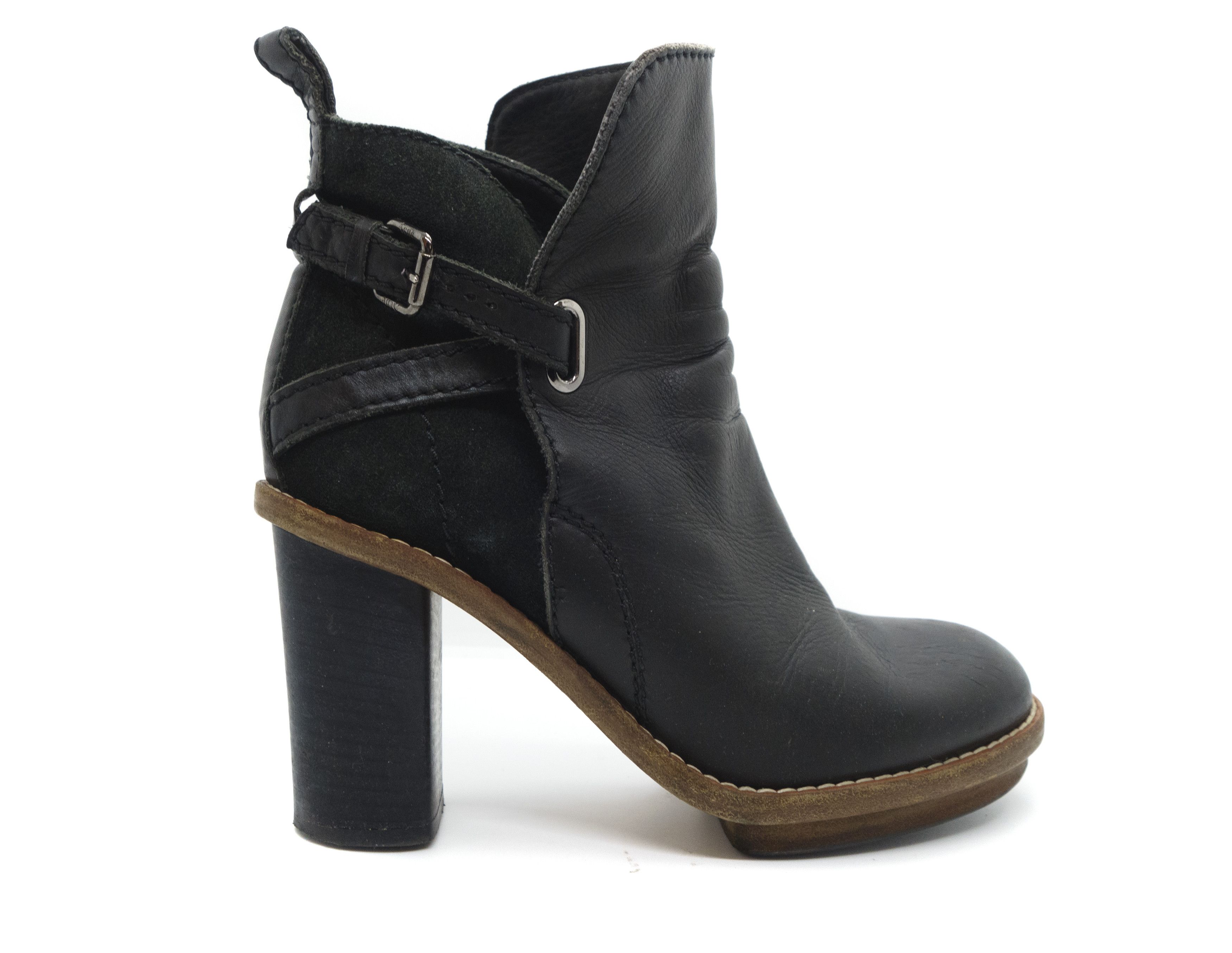 Acne Studios Leather Heels Boots Size US 9 / IT 39 - 2 Thumbnail