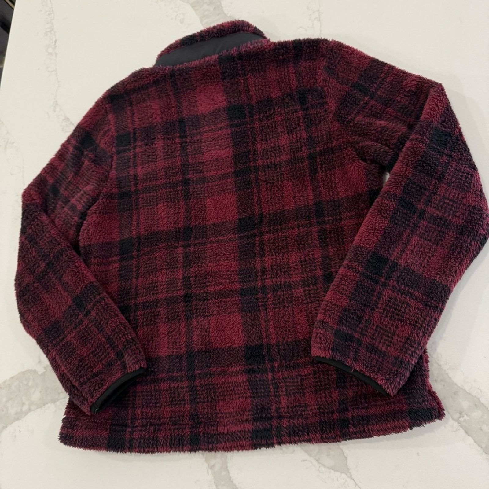 Eddie Bauer Eddie Bauer Fleece Henley Snap Pullover Sweater Womens Large Size L / US 10 / IT 46 - 7 Thumbnail
