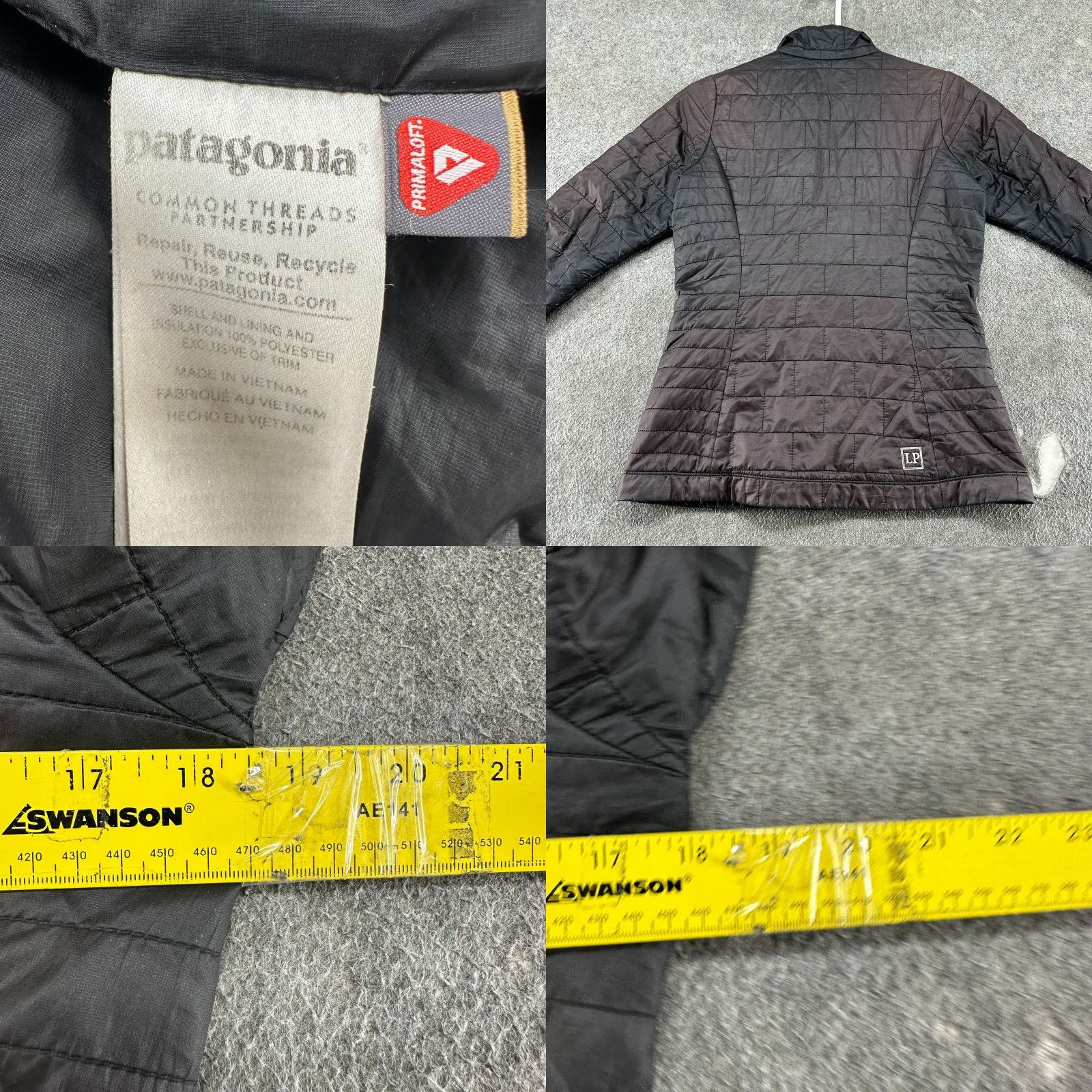 Patagonia Patagonia Jacket Womens XS Black Quilted Nano Puff Primaloft Insulated Puffer Women's XS Black Quilted Insulated Jacket Size XS / US 0-2 / IT 36-38 - 10 Thumbnail