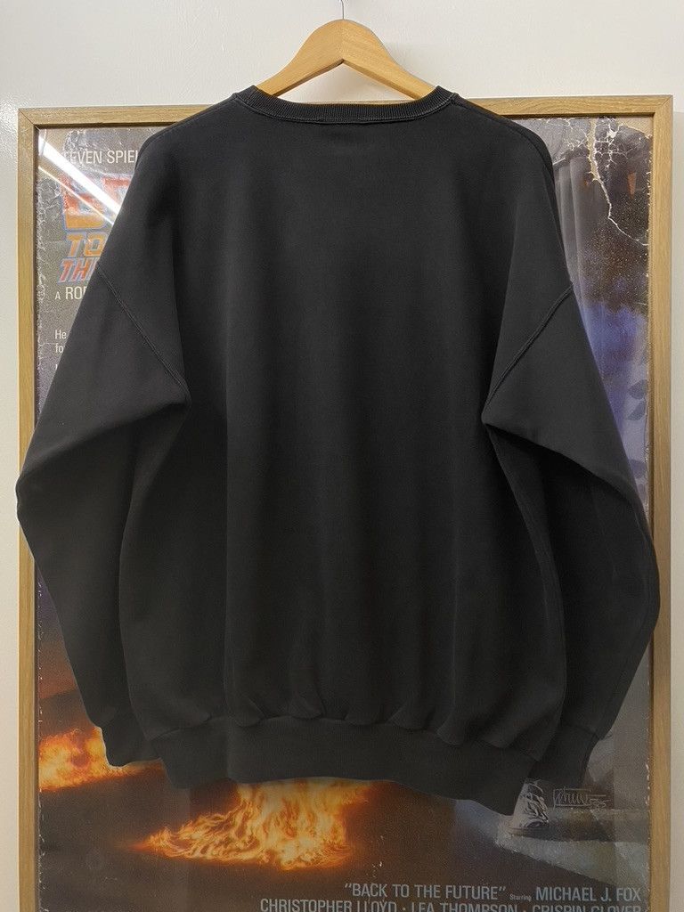 Adidas 90s Adidas Sketch Style Centre Trefoil Spellout Sweatshirt Size US L / EU 52-54 / 3 - 3 Thumbnail
