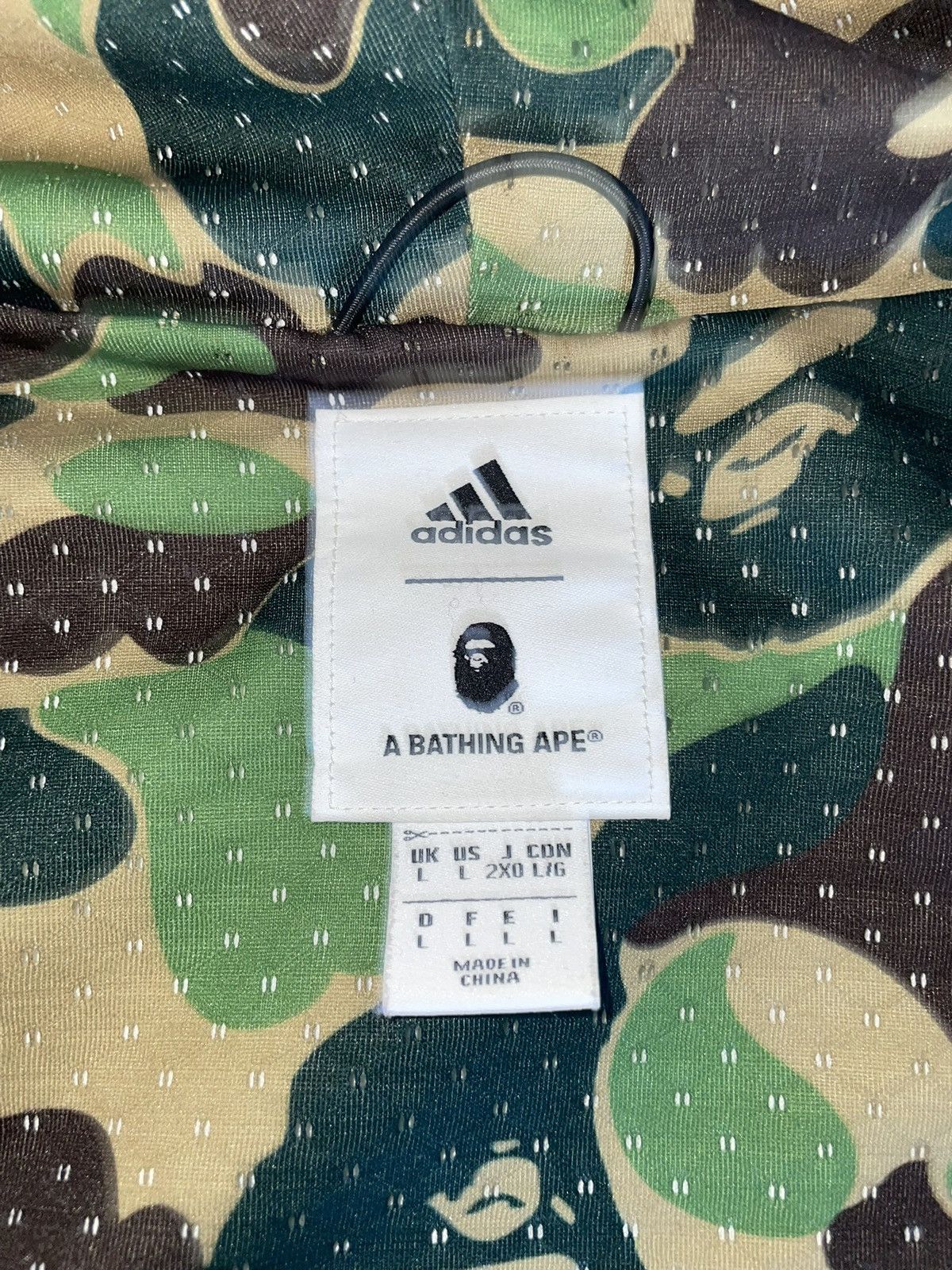 Adidas × Bape A Bathing Bape x Adidas Men's Full Zip Hoodie Size US L / EU 52-54 / 3 - 6 Thumbnail