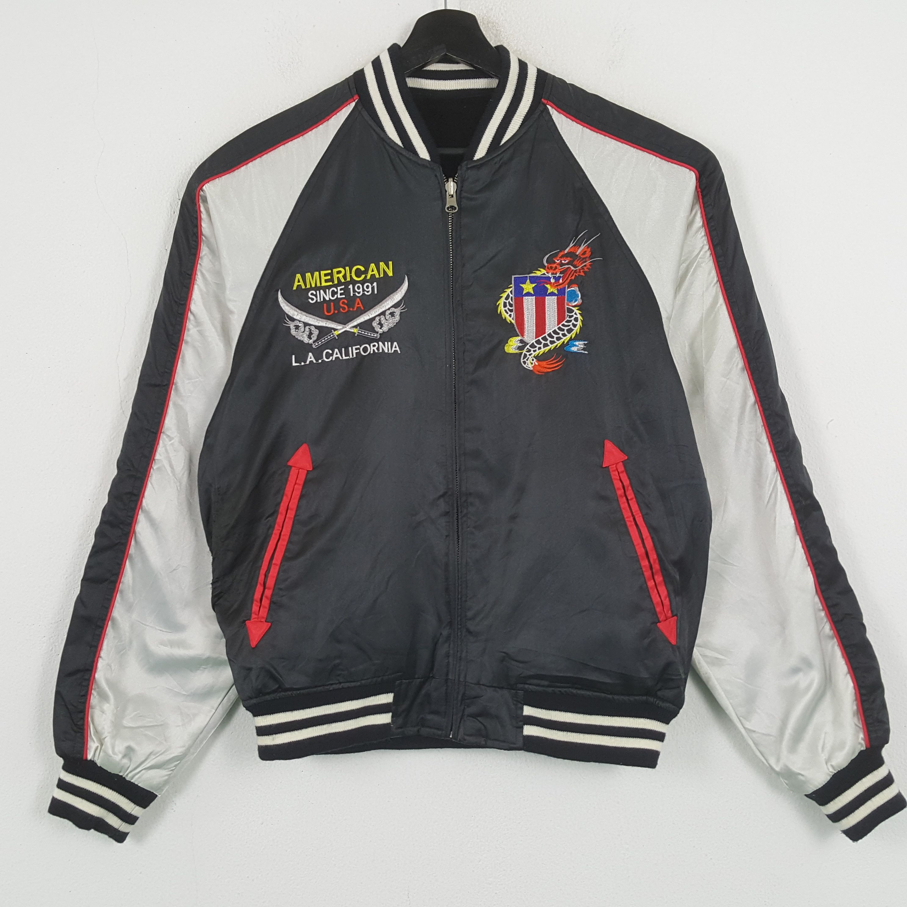 Vintage SUKAJAN Style Reversible Jacket C291N24 Size US M / EU 48-50 / 2 - 3 Thumbnail