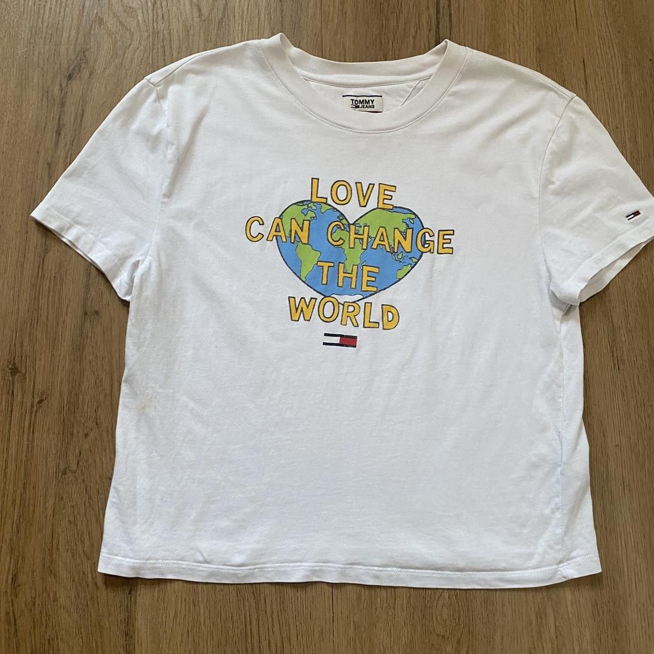 Tommy Hilfiger Tommy Hilfiger white cropped t-shirt with Size US M / EU 48-50 / 2 - 1 Thumbnail