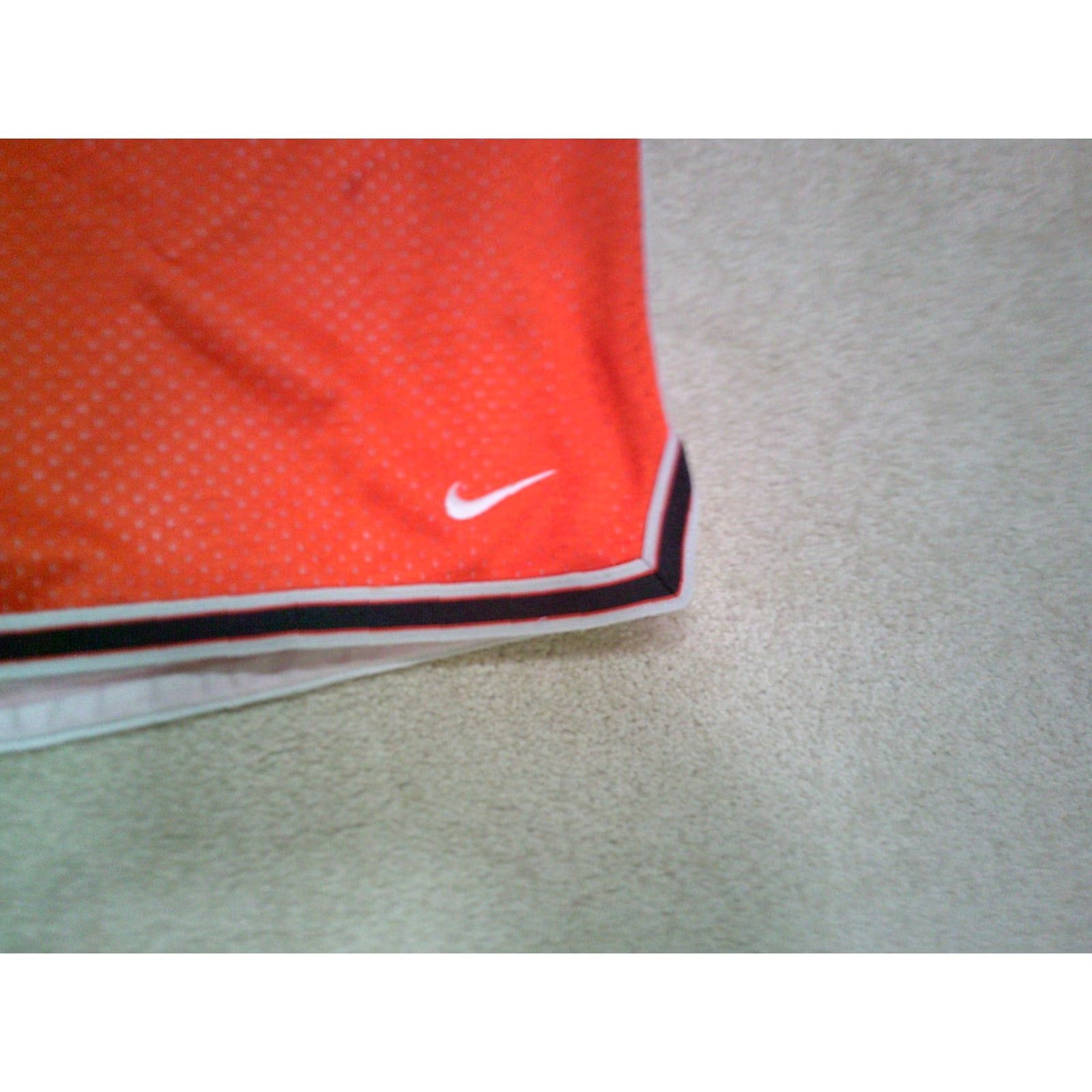Nike Nike Basketball Shorts Womens Small Orange Y2K Size 28" / US 6 / IT 42 - 3 Thumbnail