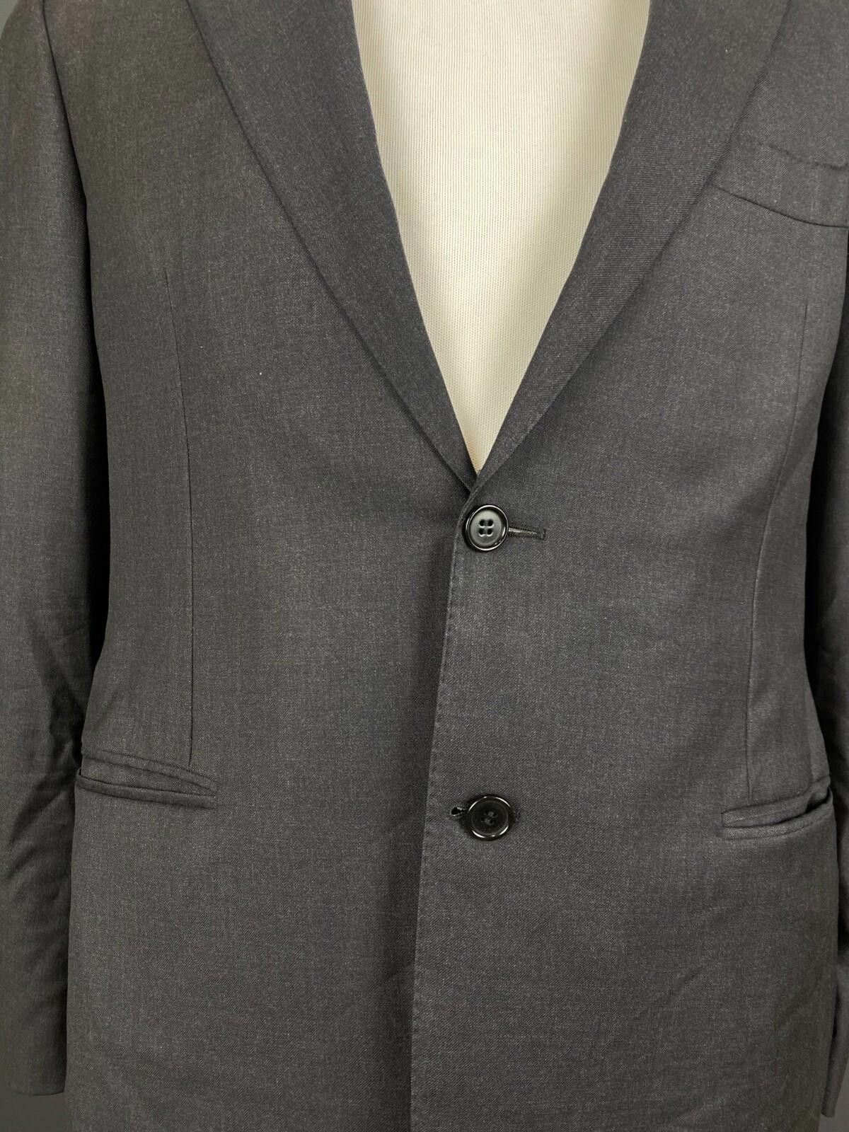 Canali Canali Di Marino Home Gray 2 Button Wool Size 50R / US40 / M Size US M / EU 48-50 / 2 - 4 Thumbnail