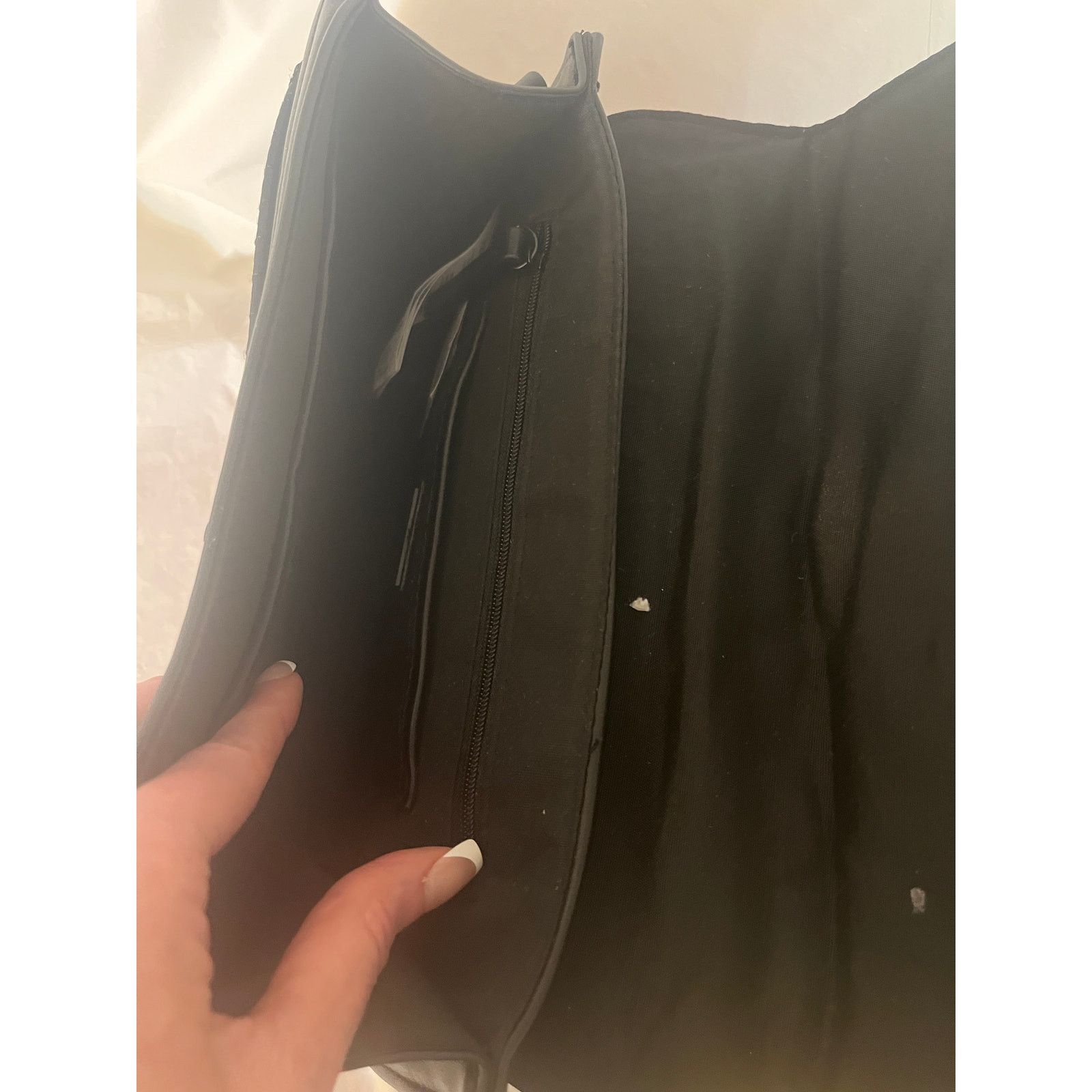 Aldo ALDO Jerilini Black Quilted Top Handle Satchel Size ONE SIZE - 5 Thumbnail