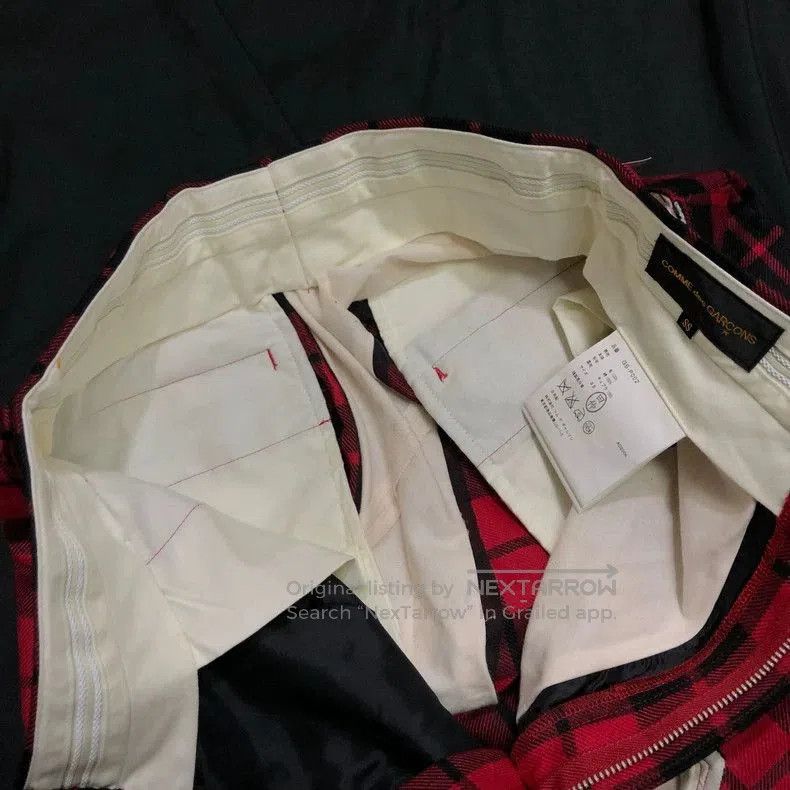 Comme des Garcons Comme des Garcons 07SS Wool Shorts. Size US 35 - 3 Thumbnail