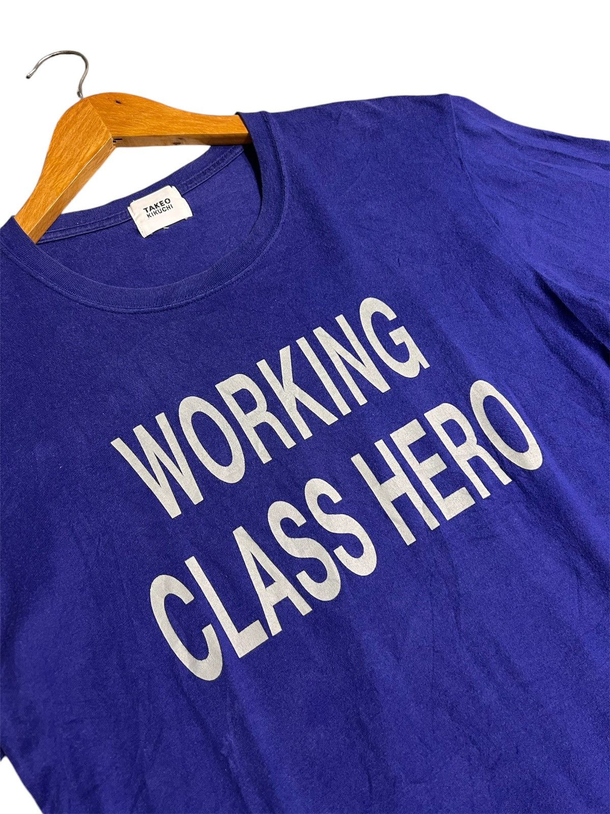 Japanese Brand × Takeo Kikuchi × Vintage VINTAGE TAKEO KIKUCHI x JOHN LENNON "working class hero” Size US M / EU 48-50 / 2 - 1 Thumbnail