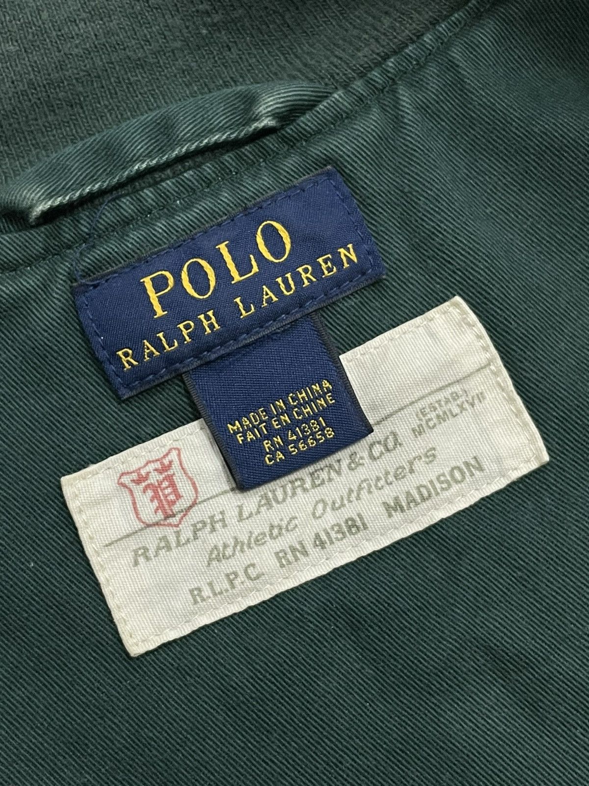 Polo Ralph Lauren Polo Ralph Lauren New York Nylon Bomber Jacket Size US XS / EU 42 / 0 - 6 Thumbnail