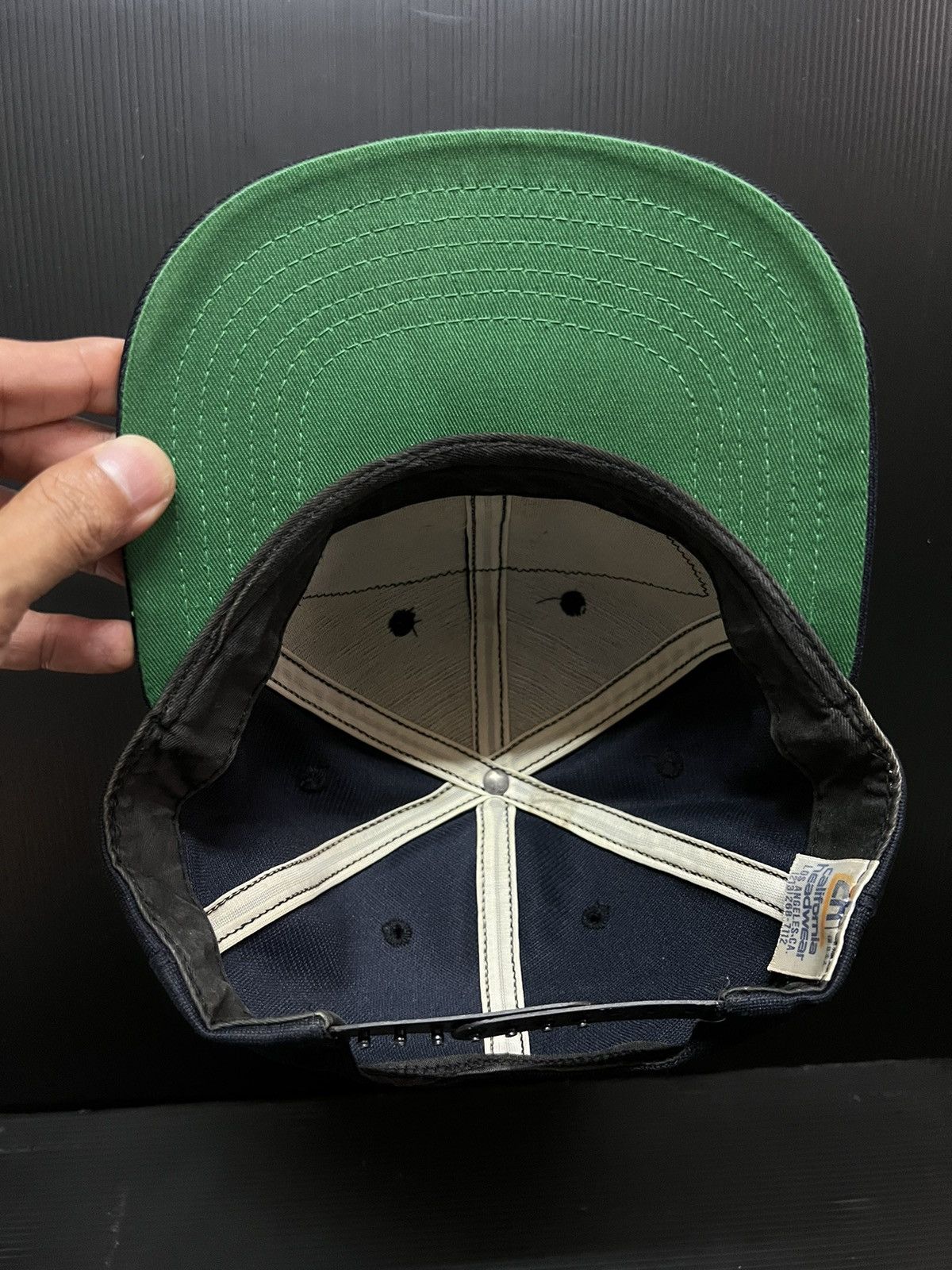 Vintage 🔥HOT DROPS🔥80s USS THACH FFG-43 US NAVY HAT Size ONE SIZE - 5 Thumbnail