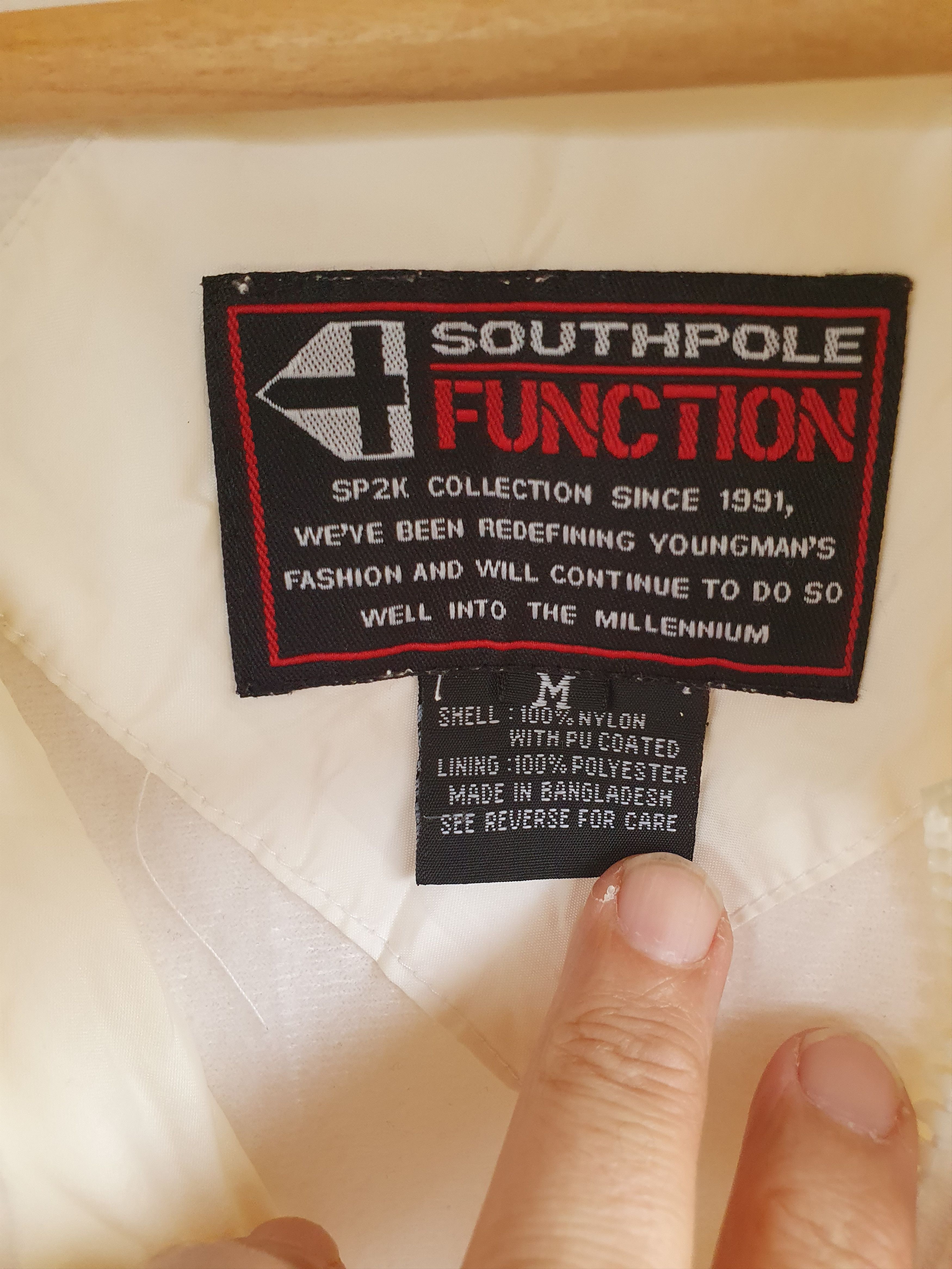 Southpole × Vintage South Pole Function Vintage Y2K Windbreaker Jacket M/L Size US M / EU 48-50 / 2 - 7 Thumbnail