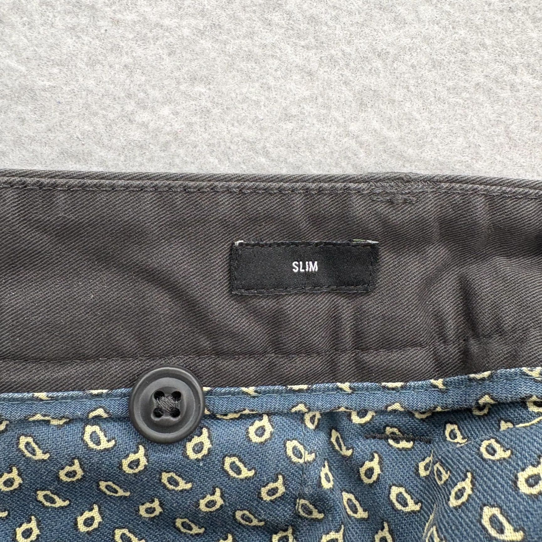 Bonobos Bonobos Chino Pants Mens 32x32 Gray Slim Fit Stretch Casual Work Business Preppy Size US 32 / EU 48 - 7 Thumbnail
