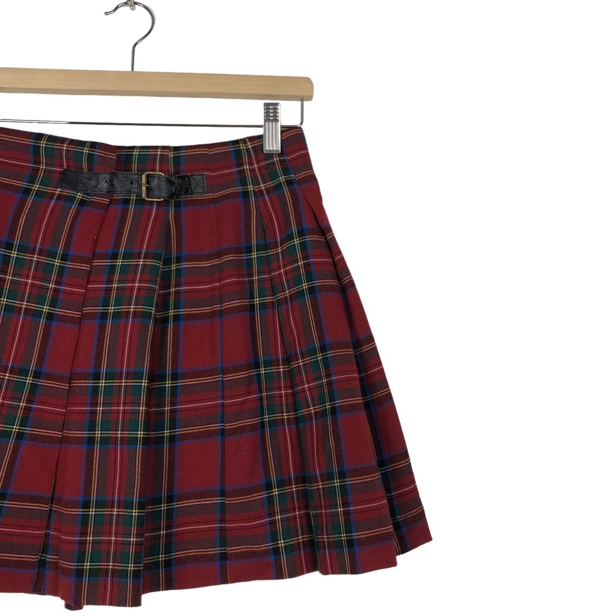 Japanese Brand 🔥Punk Design Tartan Skirt Uniqlo Japan Size 26" / US 2 / IT 38 - 4 Thumbnail