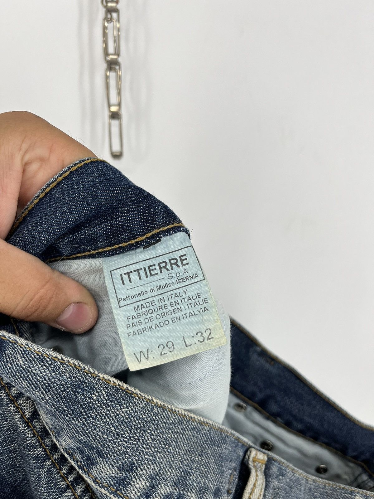 Dolce & Gabbana Vintage Dolce Gabbana Big Logo Distressed Denim Jeans W29 Size US 29 - 13 Thumbnail