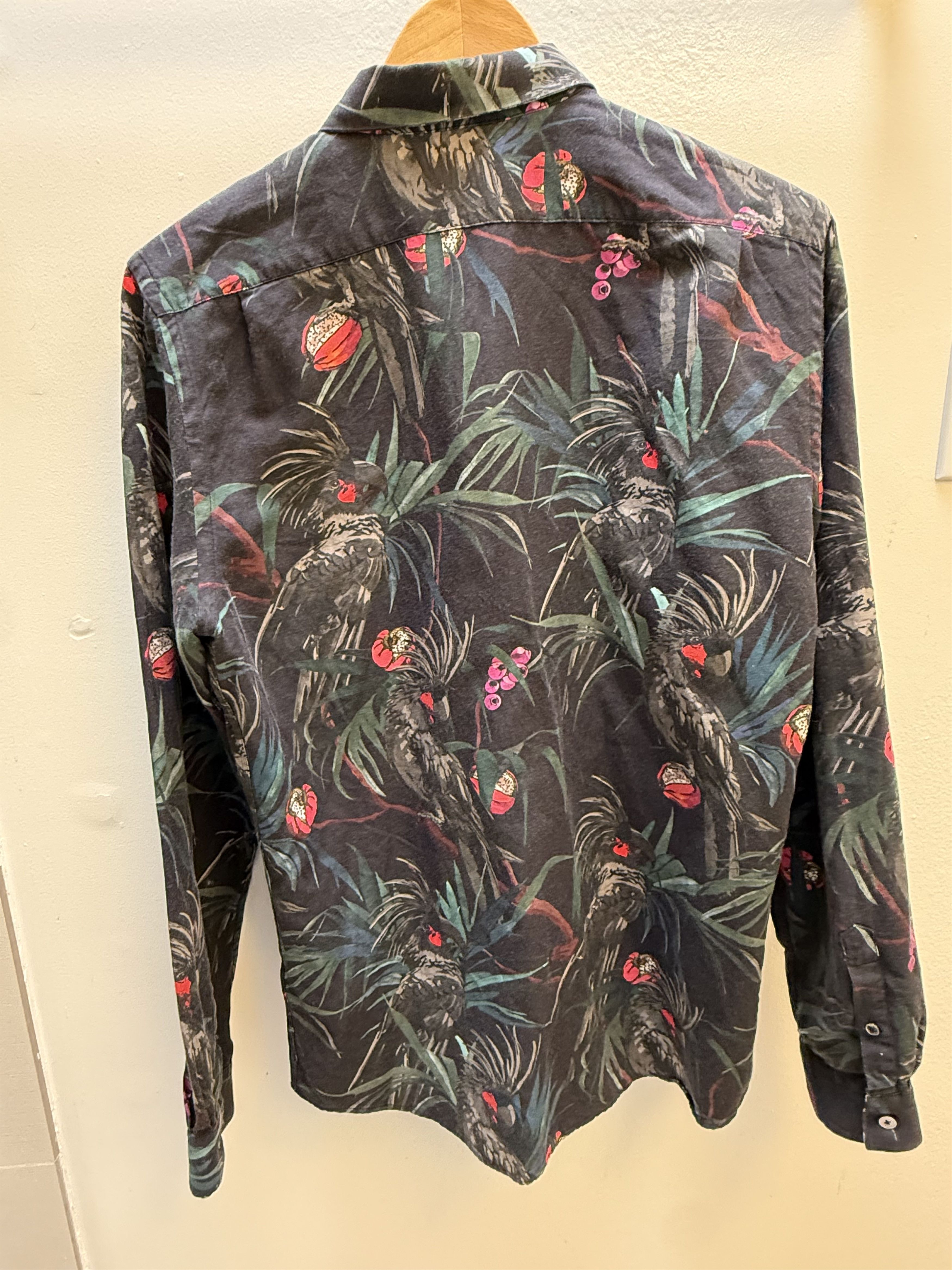 Paul Smith Paul Smith Tailored Fit Print Shirt Size US M / EU 48-50 / 2 - 2 Thumbnail