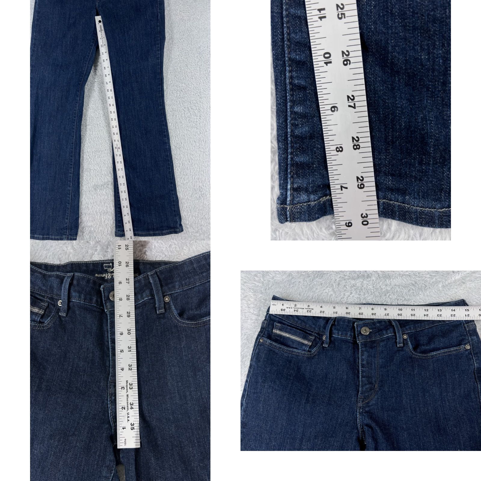 Levi's Levi's Women’s Jeans Pants Size 10 Blue Denim Bootcut 29x30 Mid Rise Comfortable Classic Size 32" / US 10 / IT 46 - 8 Thumbnail