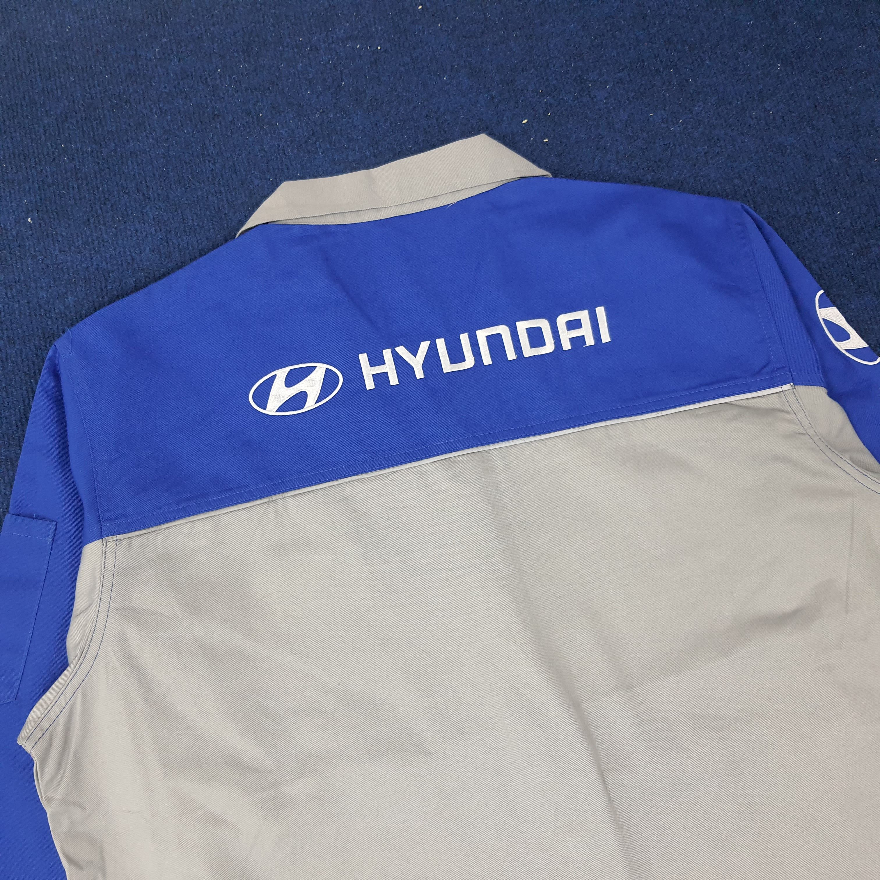 Vintage Vintage Hyundai Motorsports Racing Jacket C219N35 Size US L / EU 52-54 / 3 - 2 Thumbnail