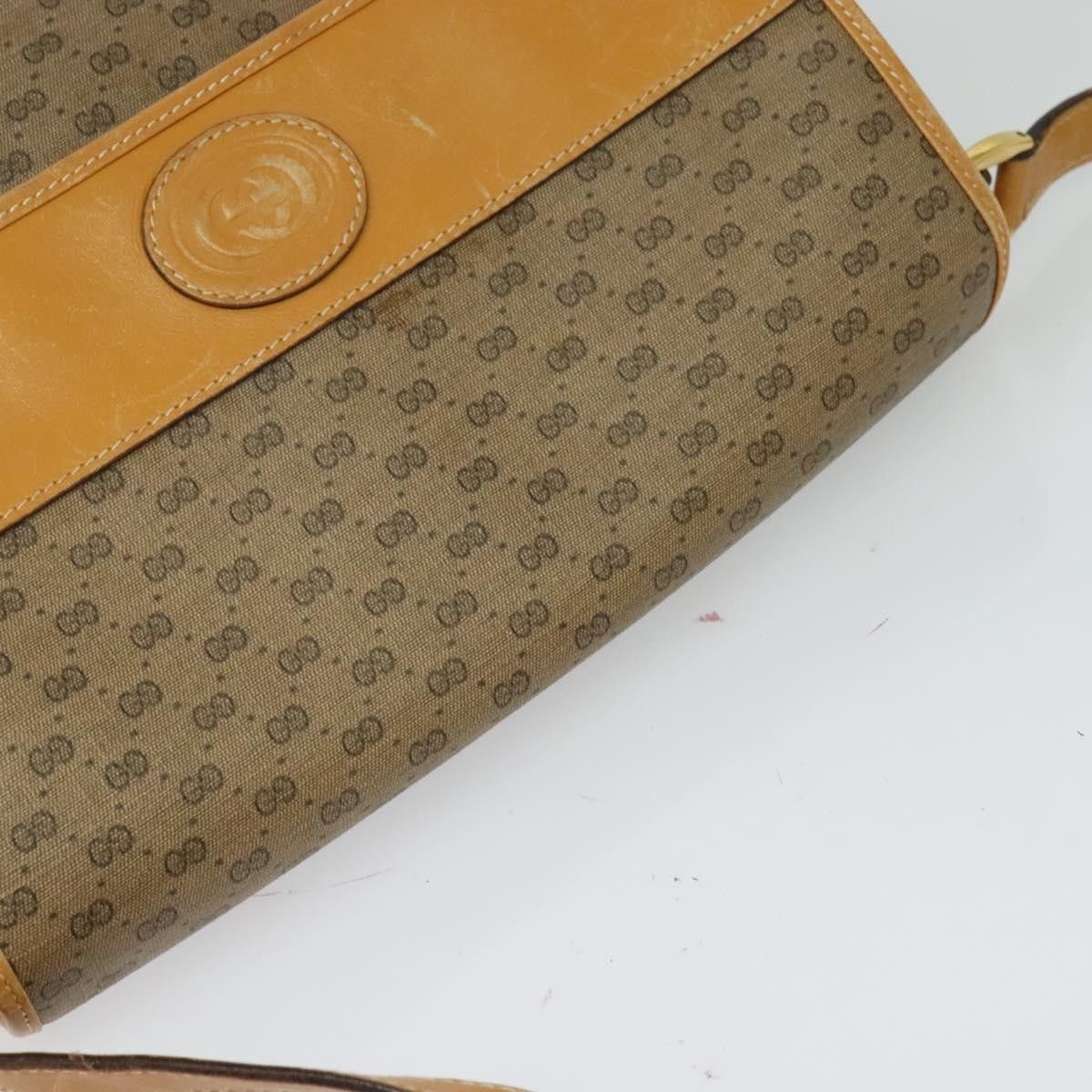 Gucci GUCCI Micro GG Supreme Shoulder Bag Pvc Beige Gold 001 14 Size ONE SIZE - 6 Thumbnail