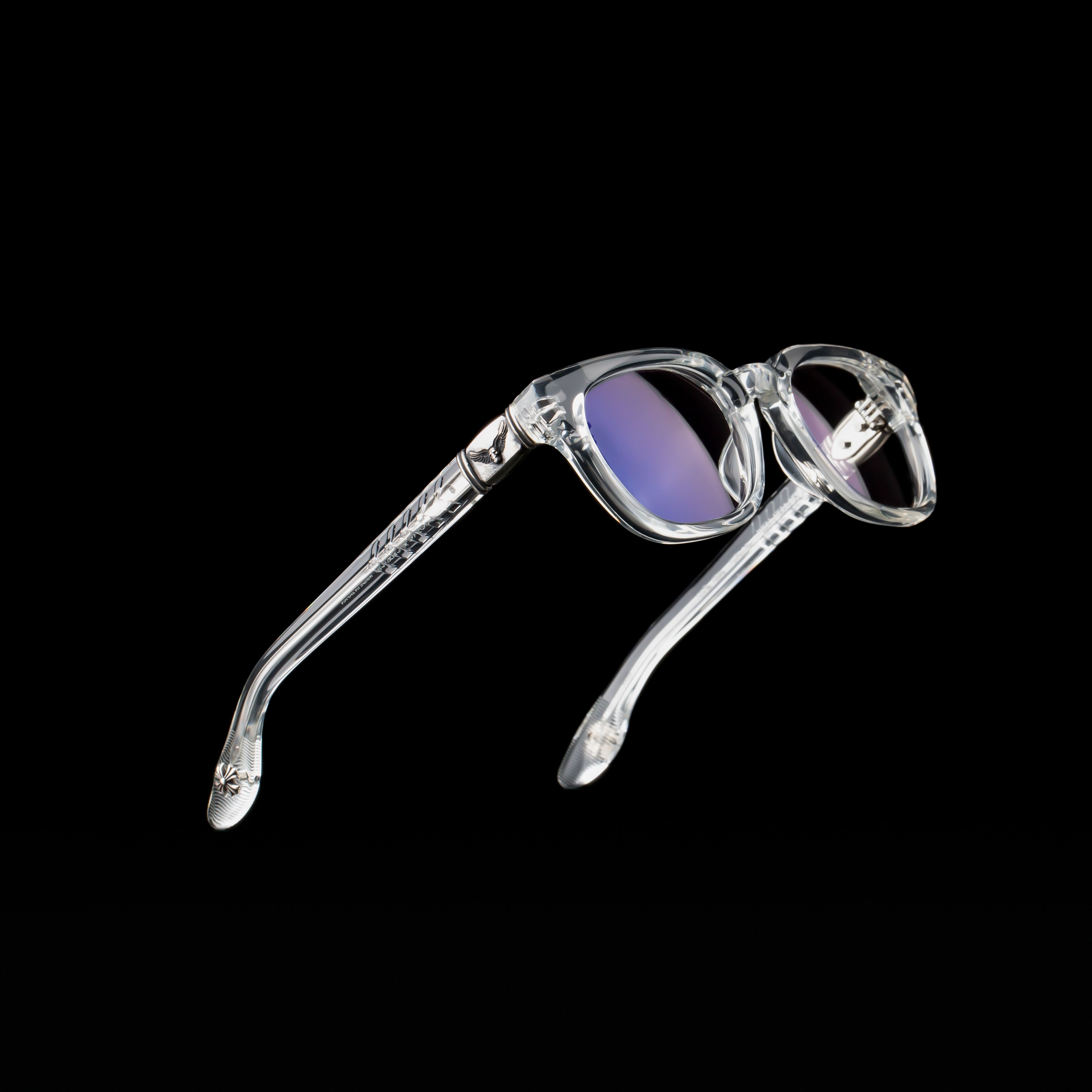 Chrome Hearts CHROME HEARTS WELL HELL YEAH CRYSTAL GLASSES Size ONE SIZE - 1 Thumbnail
