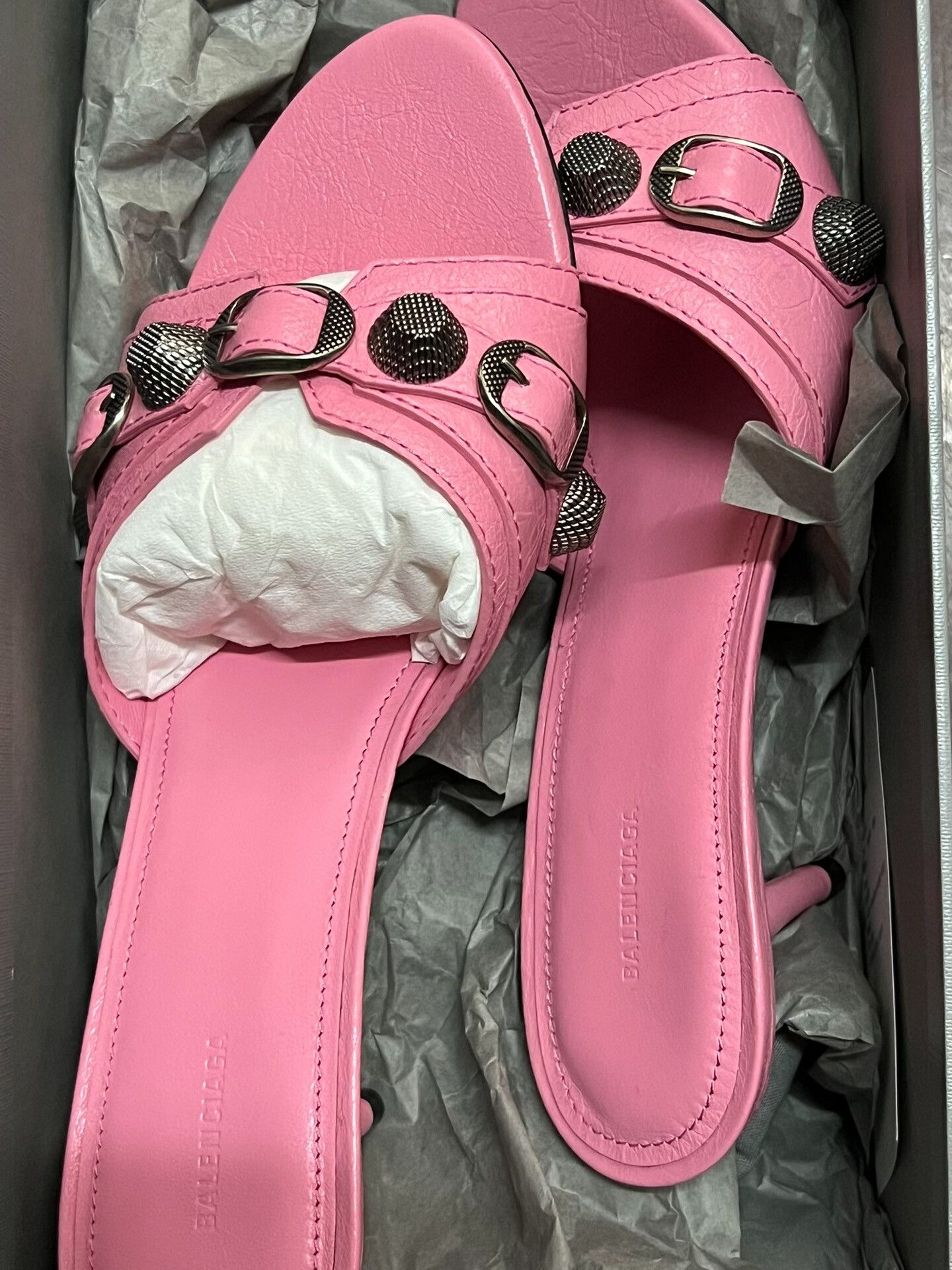 Balenciaga Balenciaga Pink High Heel Sandals Size US 6 / IT 36 - 1 Thumbnail