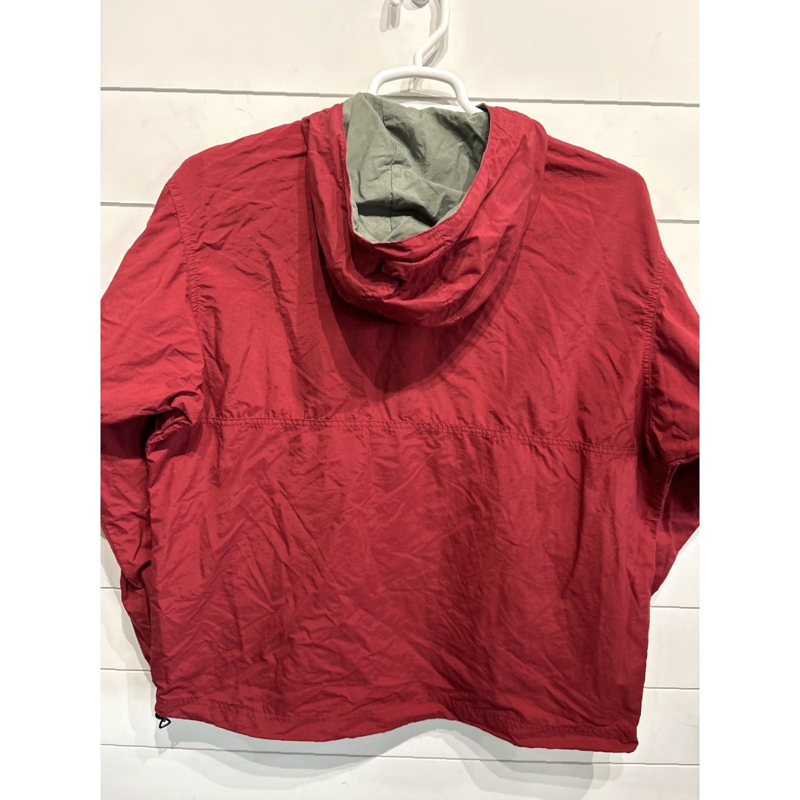 Vintage VINTAGE Columbia Windbreaker Jacket Mens Red 90s Medium M Zip Pullover Coat Jan 90s Mens Size US M / EU 48-50 / 2 - 5 Thumbnail