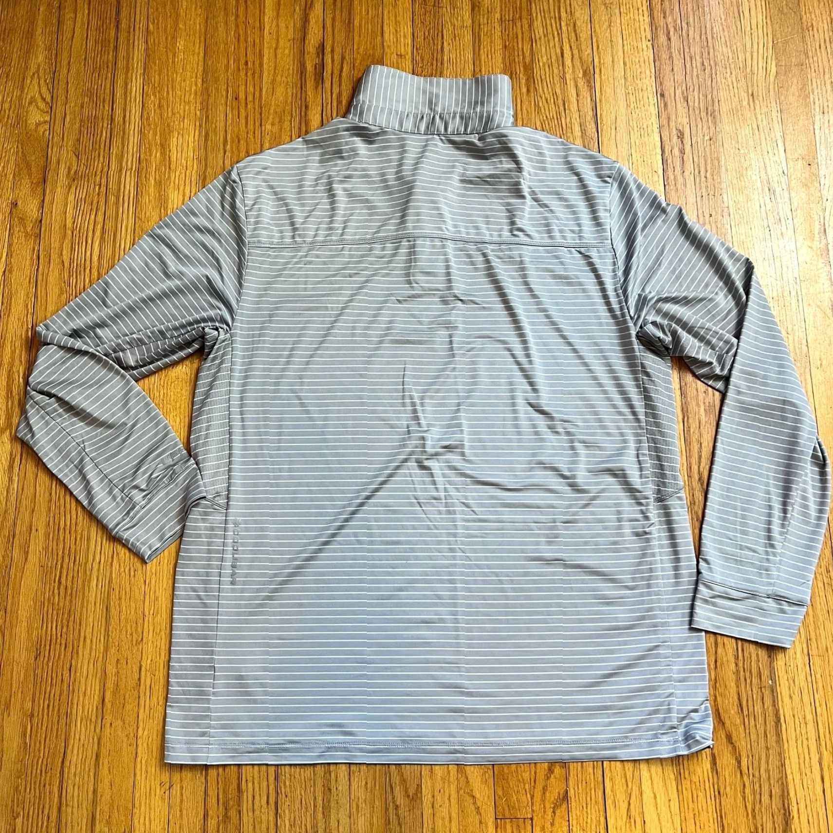 Vintage Coolibar Polo Shirt Mens Large Long Sleeve Golf Gray Performance} Size US L / EU 52-54 / 3 - 4 Thumbnail