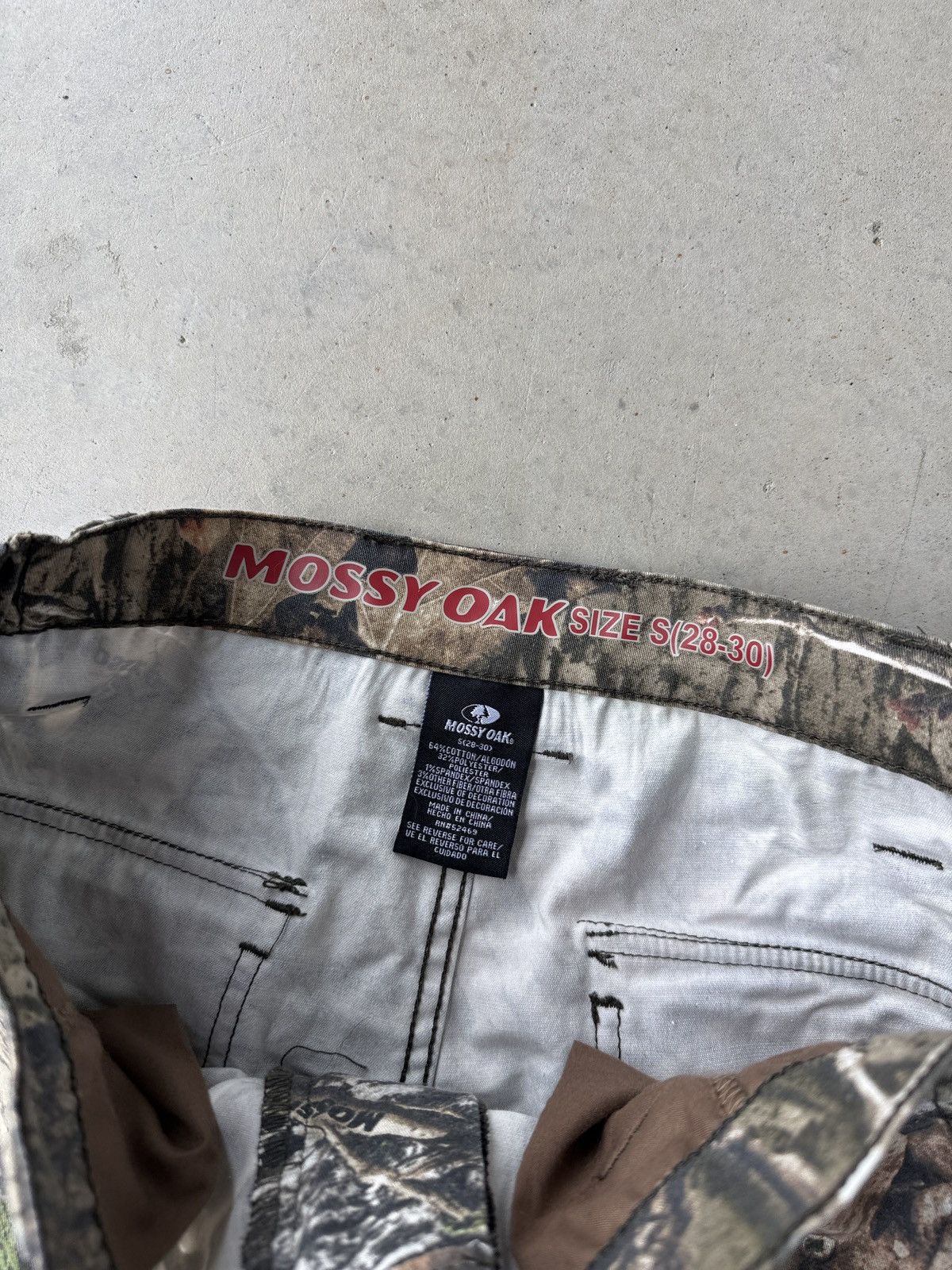 Vintage Vintage Mossy Oaks Camo Pants Size US 30 / EU 46 - 6 Thumbnail