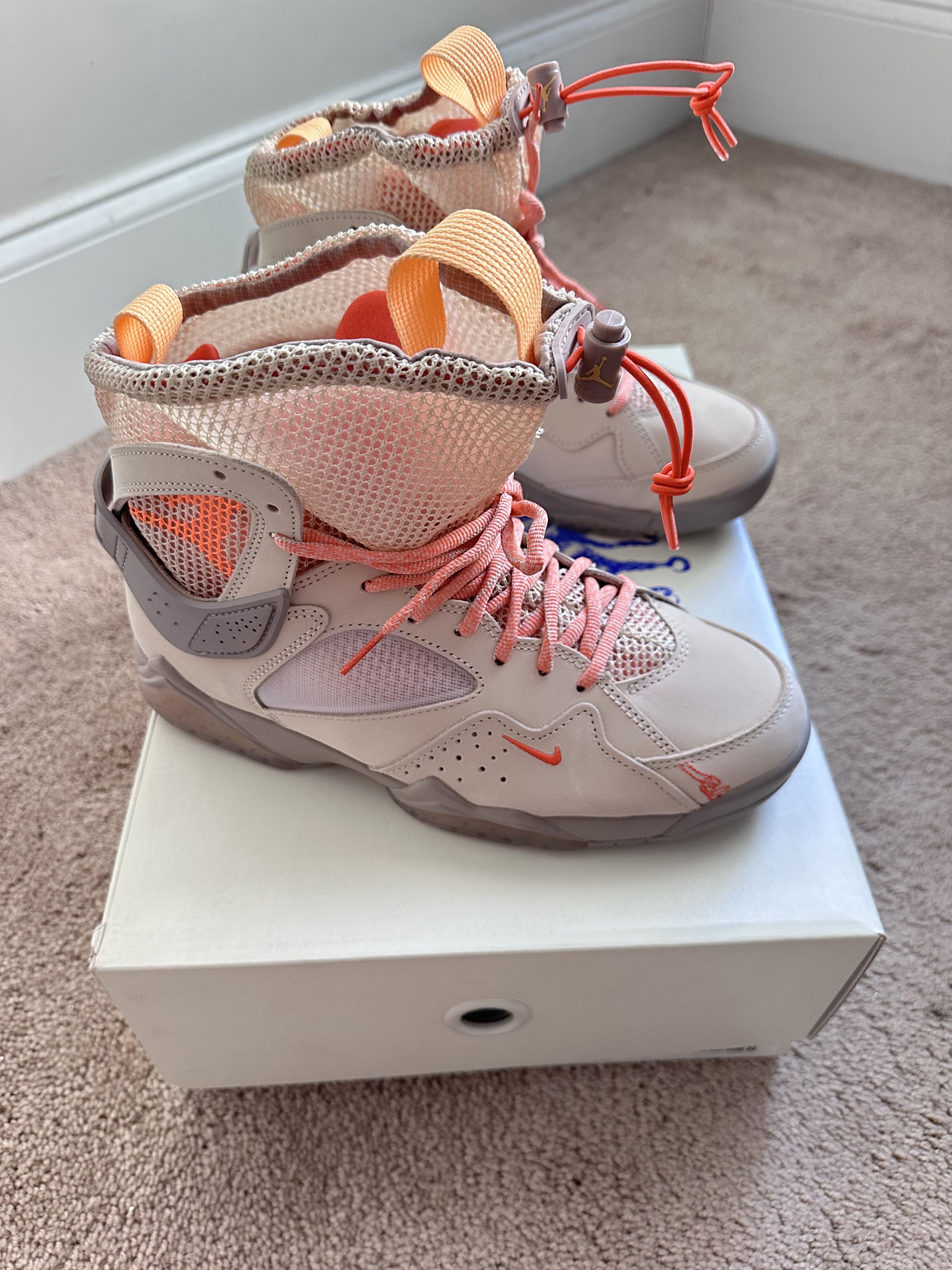 Jordan Brand Nike Air Jordan 7 Retro SP x Bephie’s Beauty Supply Size US 9 / IT 39 - 3 Thumbnail