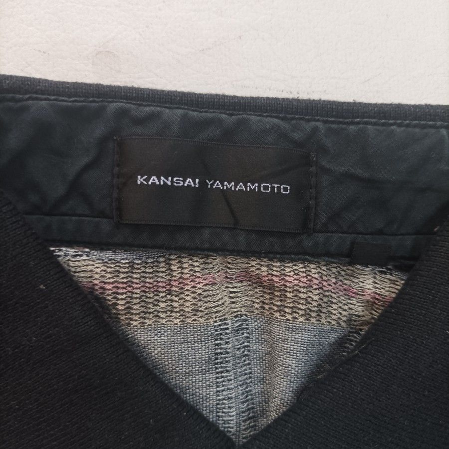 Kansai Yamamoto Kansai Yamamoto jacquard plaid polo shirt Size US M / EU 48-50 / 2 - 3 Thumbnail