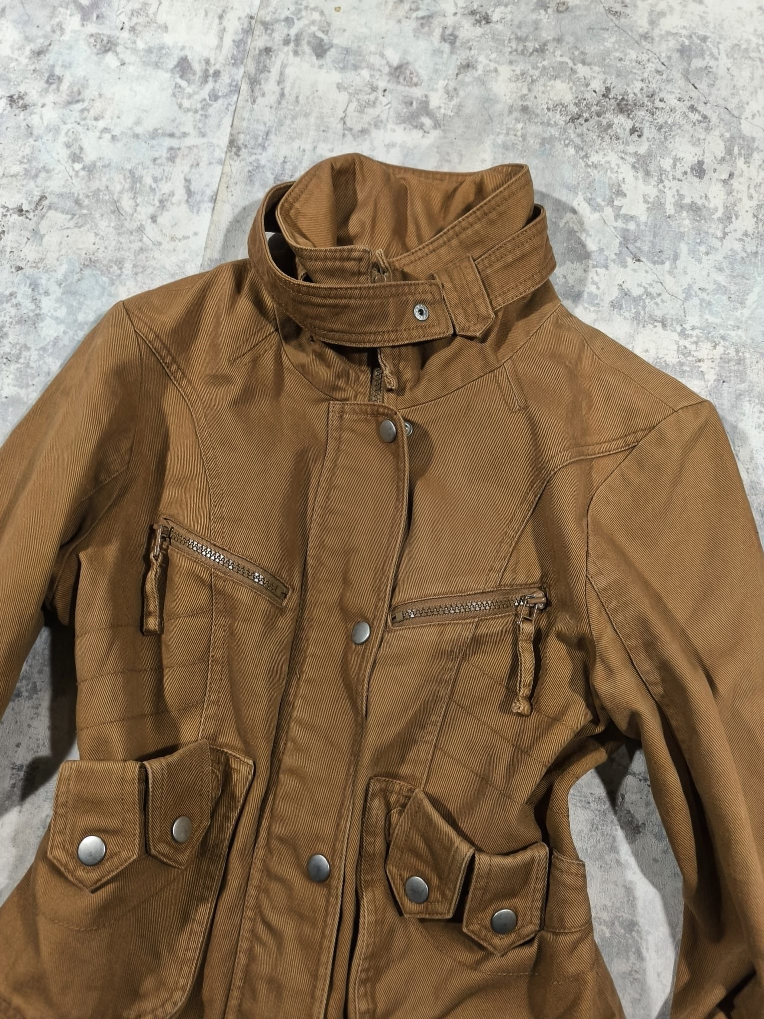 Other Archival Avantgarde Cotton Denim Slim Jacket Grunge Size M / US 6-8 / IT 42-44 - 8 Thumbnail