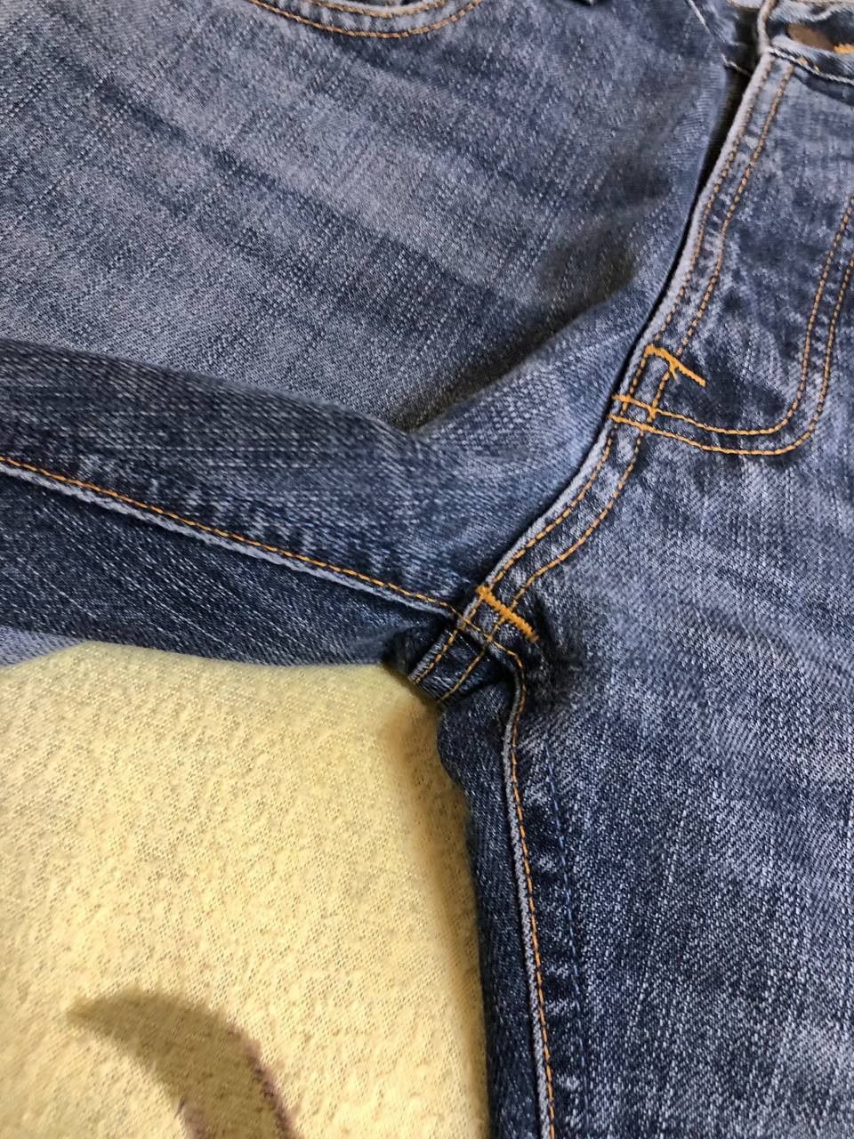 Nudie Jeans Nudie Jeans Regular Alf Button Fly Blue Denim Cotton Size US 30 / EU 46 - 12 Thumbnail