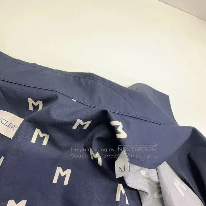 Moncler Moncler Men's Letter Print Short Sleeve Shirt. Size US M / EU 48-50 / 2 - 7 Thumbnail