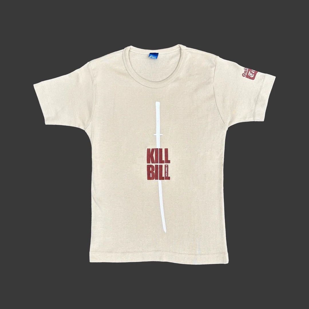 Kill Bill Vol 2 2004 Vintage Y2K Asics Movie Promo T-Shirt