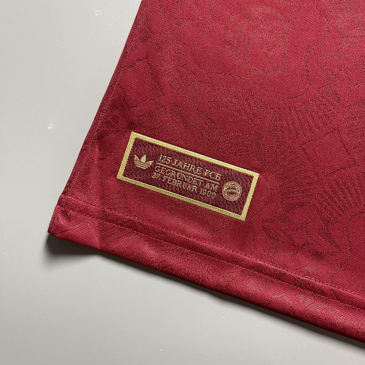 Vintage BAYERN ADIDAS 2024/2025 FOOTBALL 125TH ANNIVERSARY JERSEY Size US L / EU 52-54 / 3 - 10 Thumbnail