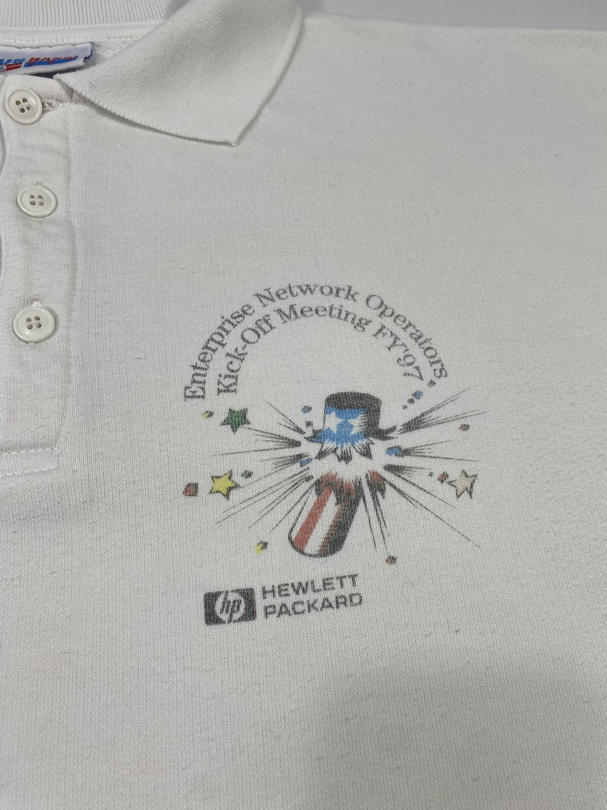 Vintage 🔥LASTDROP🔥 1997 Hewlett Packard Enterprise Network Operators Size US XL / EU 56 / 4 - 5 Thumbnail