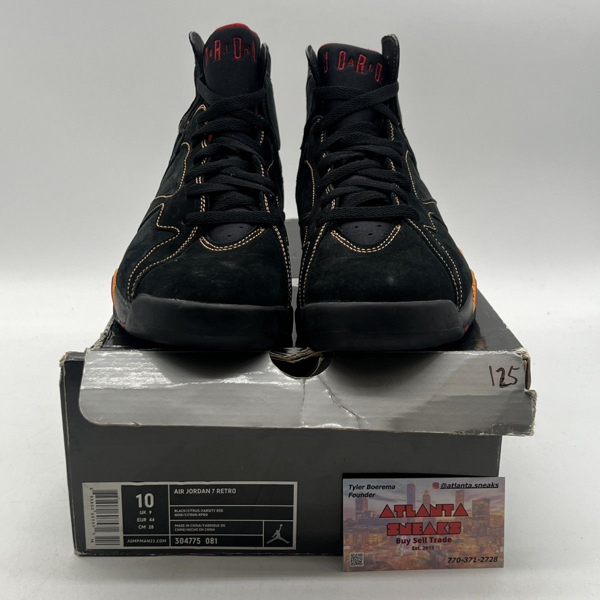 Citrus Air Jordan Retro Noir Air Jordan Citrus