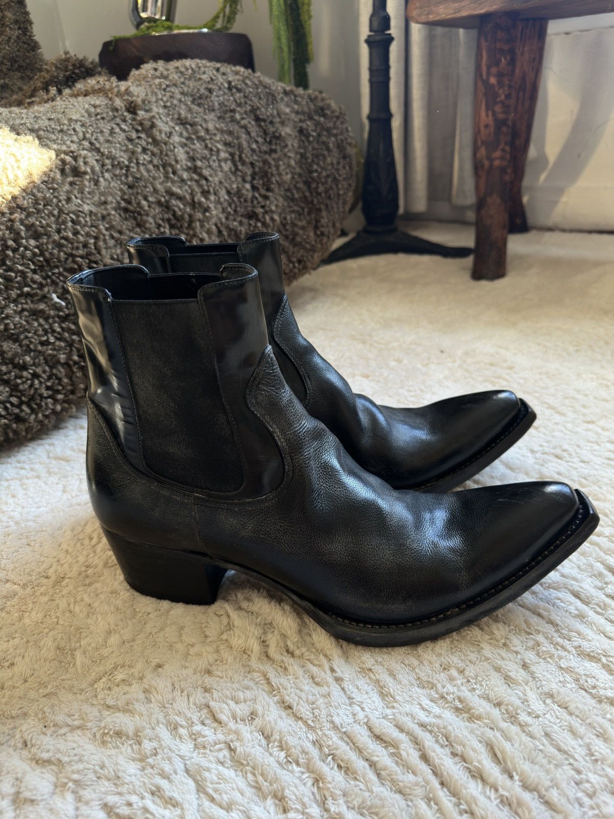 Prada Prada leather used boots Size US 11 / EU 44 - 7 Thumbnail