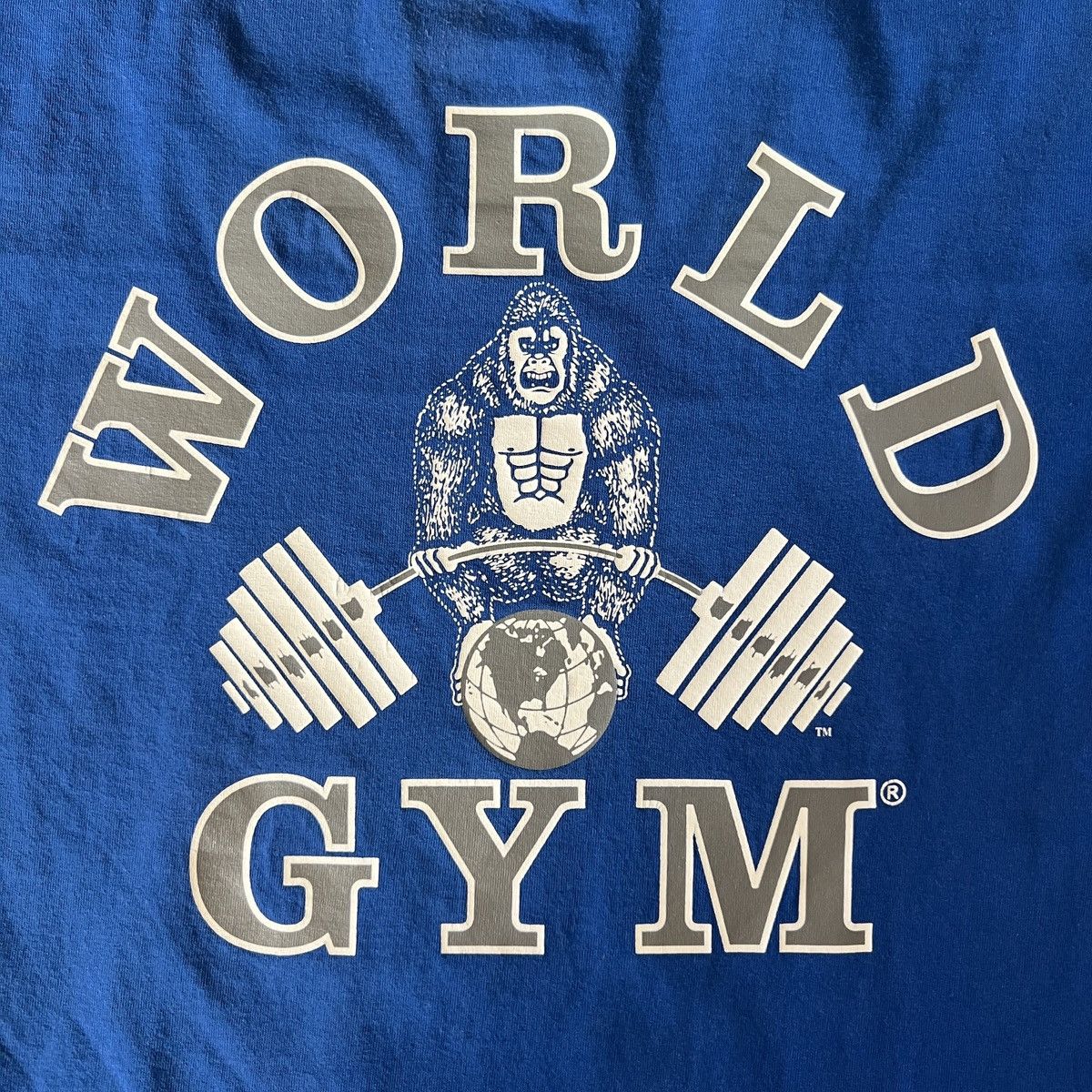 Other Vintage 00s World Gym T-Shirt Size US XL / EU 56 / 4 - 8 Thumbnail