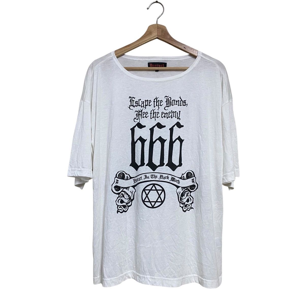 Seditionaries Deorart Shirt 666 'escape the bonds' 'Free the enemy' Size US L / EU 52-54 / 3 - 1 Thumbnail