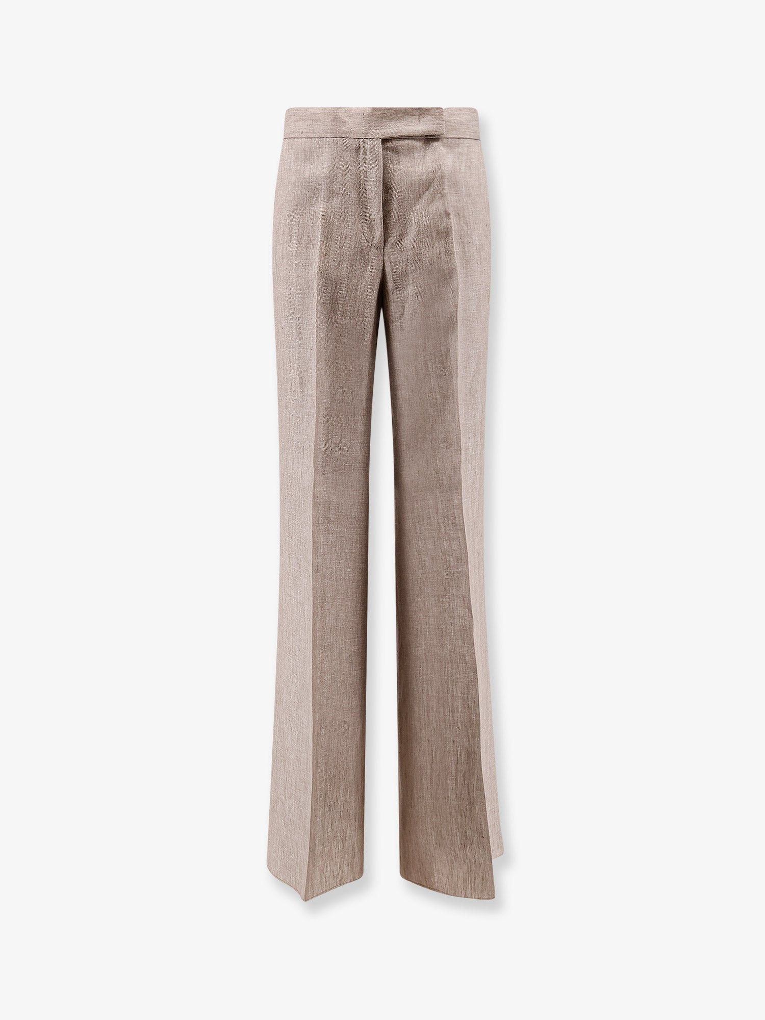 Max Mara Mxmdeserto Linen Trousers Size 28" / US 6 / IT 42 - 1 Thumbnail
