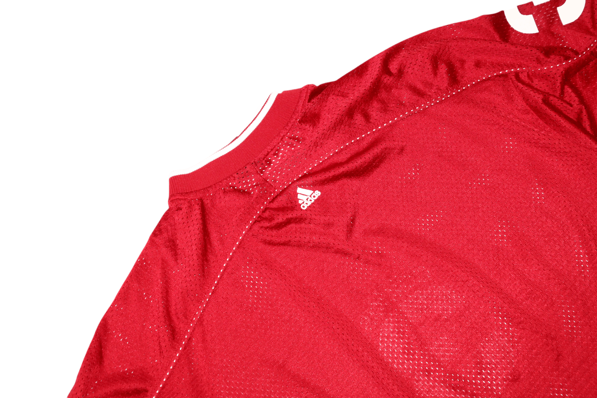 Adidas VTG Adidas #3 AdiTeam Hockey V-neck Mesh Jersey Size US L / EU 52-54 / 3 - 14 Thumbnail